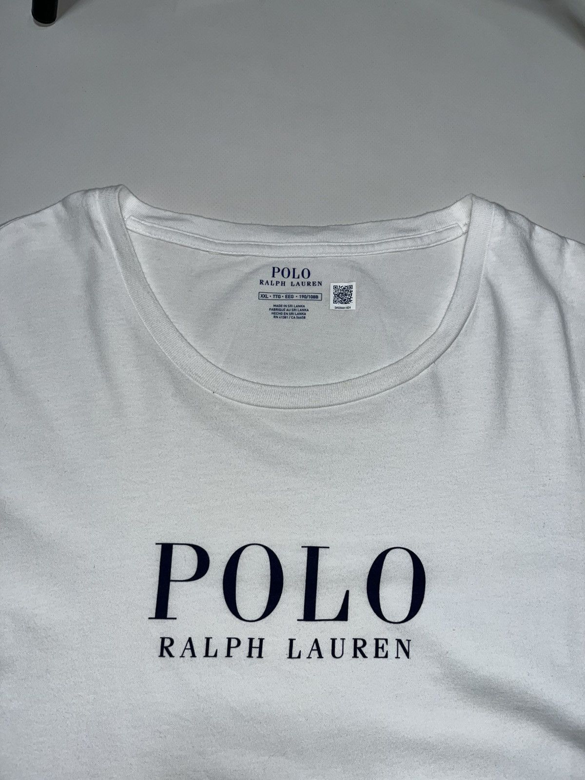 Polo Ralph Lauren Polo Ralph Lauren Big Logo blank tee Size US XL / EU 56 / 4 - 3 Thumbnail