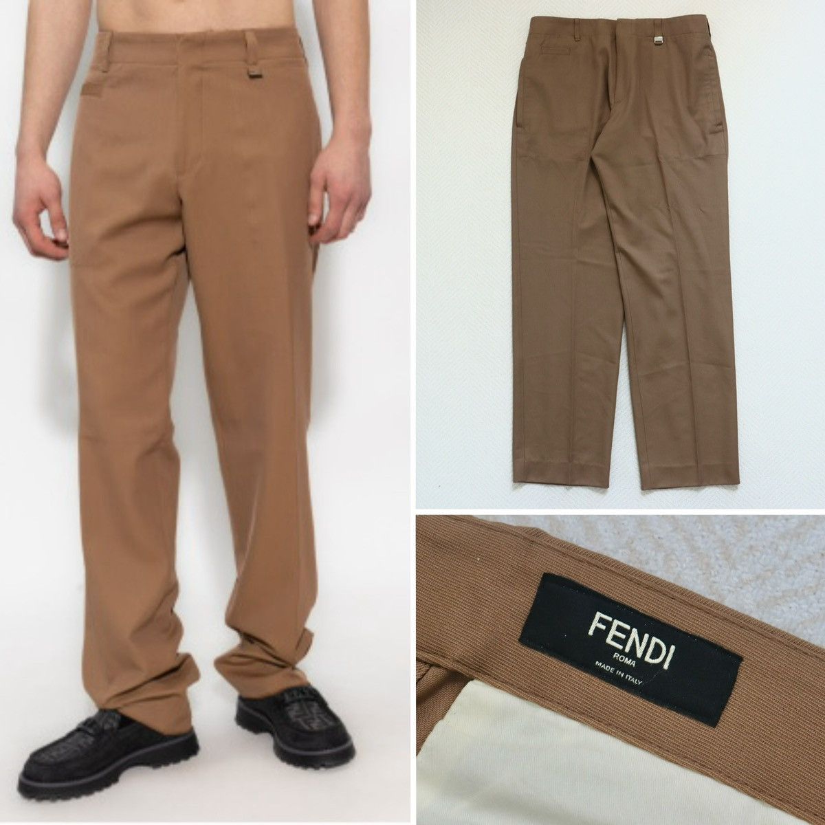 Fendi Fendi Trousers regular fit size52 Size US 36 / EU 52 - 1 Thumbnail