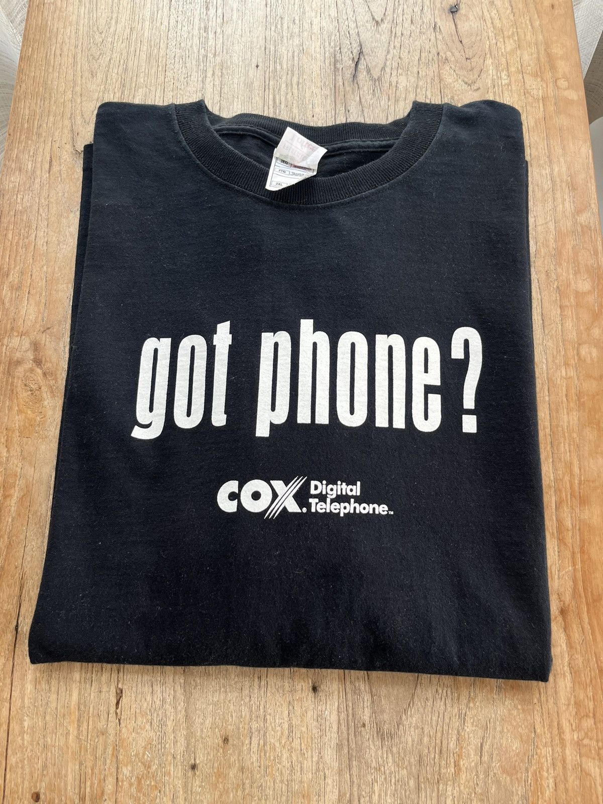 Vintage Vintage Got Phone? We Do COX.Digital Telephone company Size US XXL / EU 58 / 5 - 1 Thumbnail