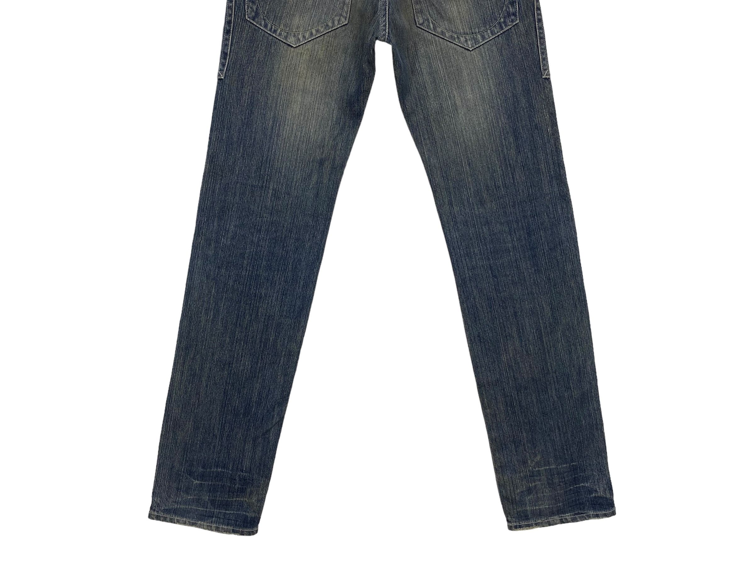 Japanese Brand Difference by Rupert Jeans Straight Leg Punk Pants Size US 29 - 6 Thumbnail