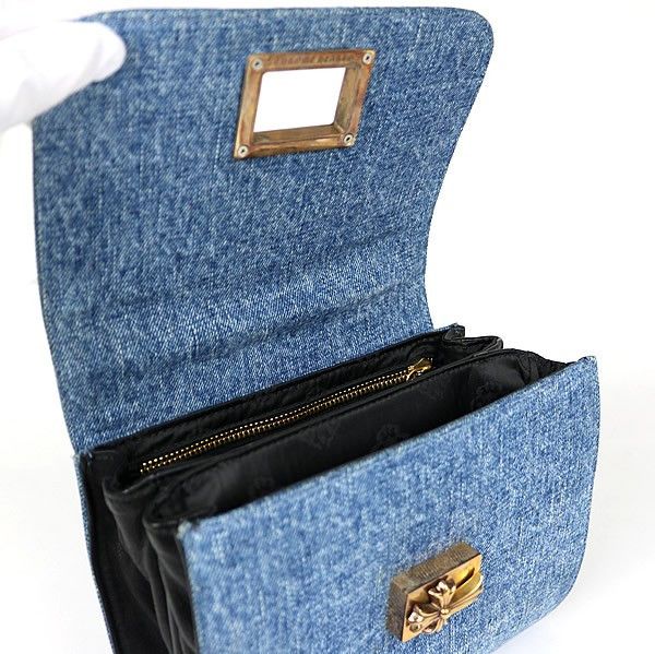Chrome Hearts Chrome Hearts Grow Up Denim Handbag Size ONE SIZE - 7 Thumbnail