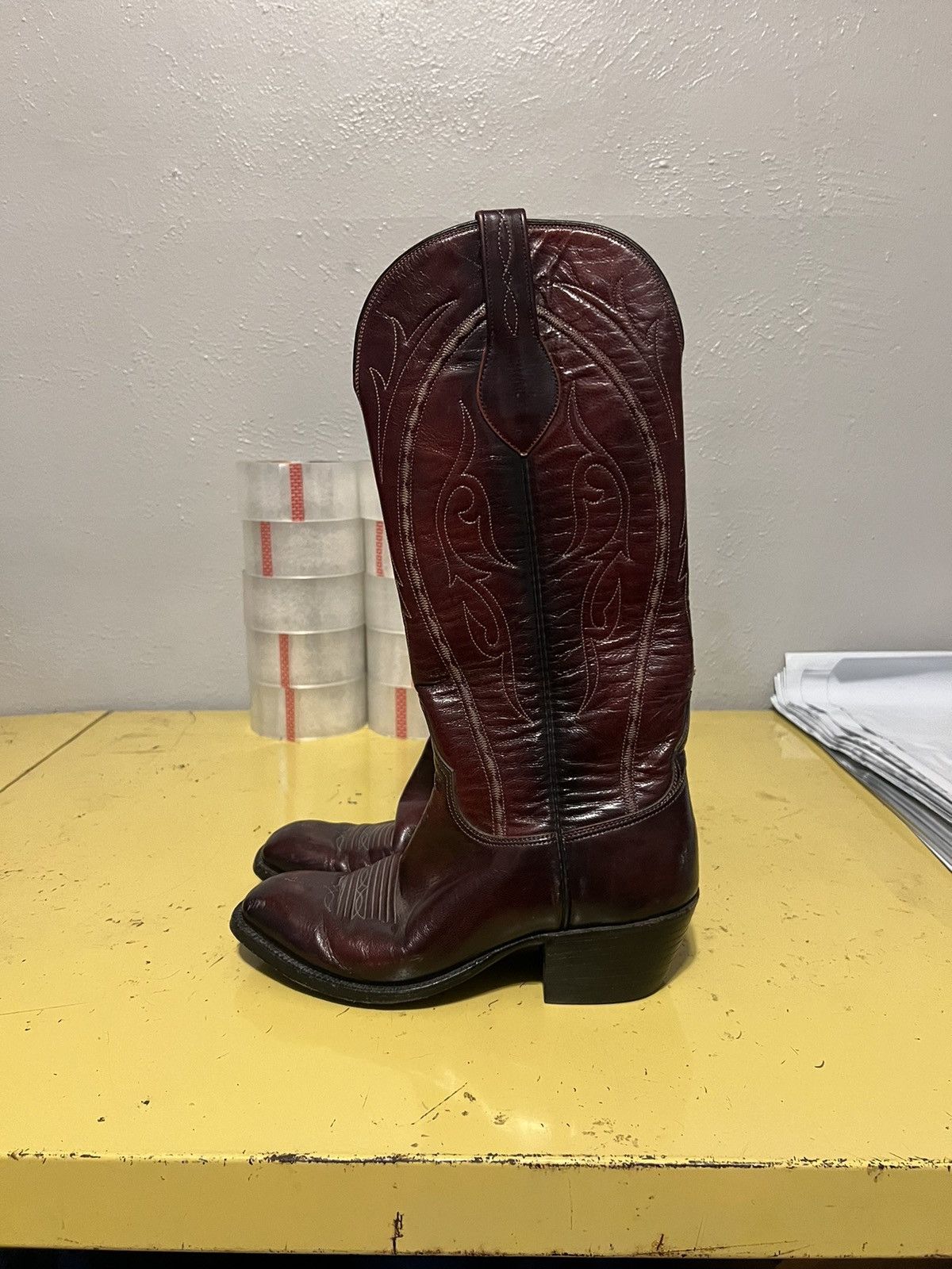 Lucchese Lucchese Cowboy Boots sz 4C Size US 4 / IT 34 - 1 Thumbnail