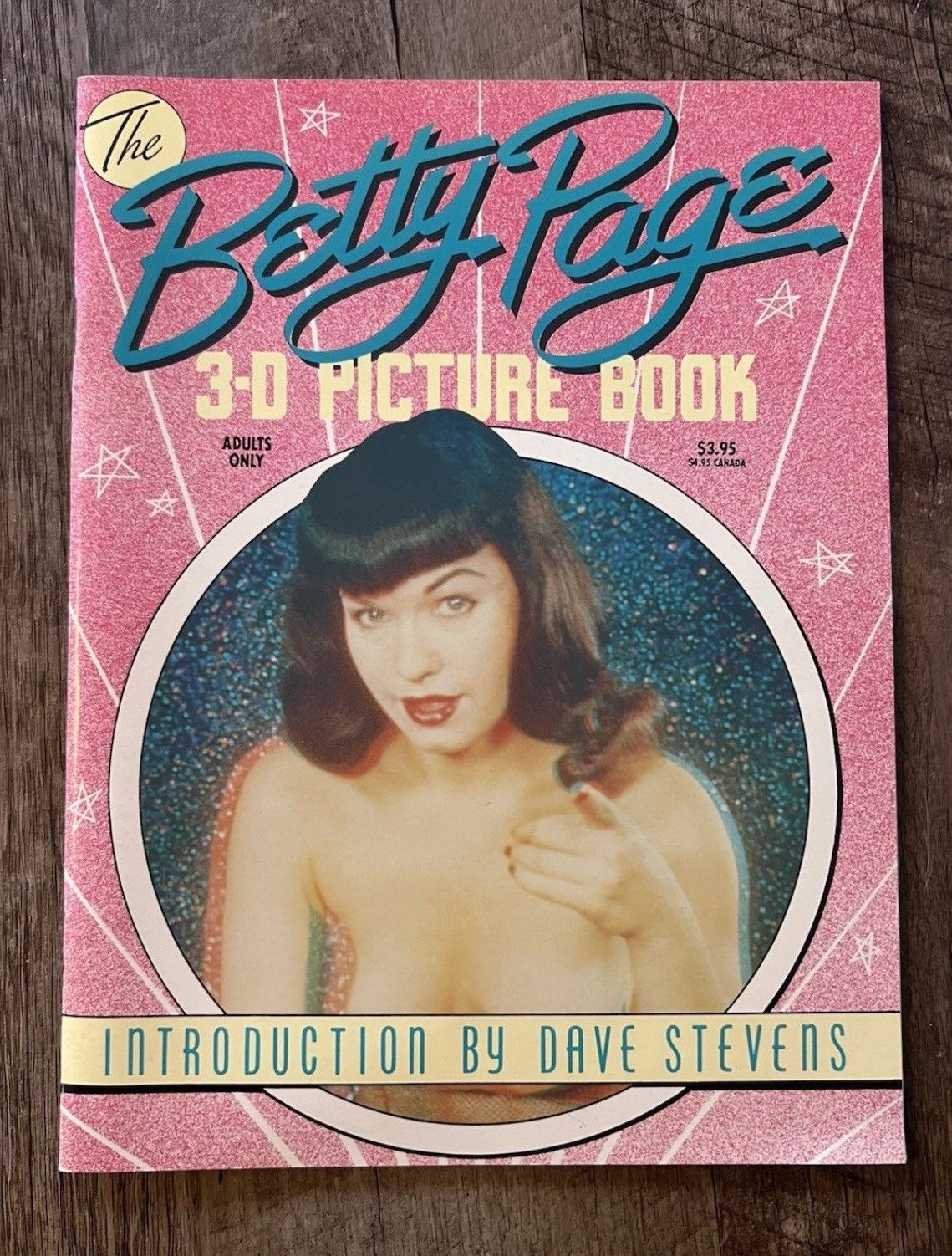 Vintage Vintage THE BETTY PAGE 3-D Picture Book & 3-D Glasses Size ONE SIZE - 1 Thumbnail