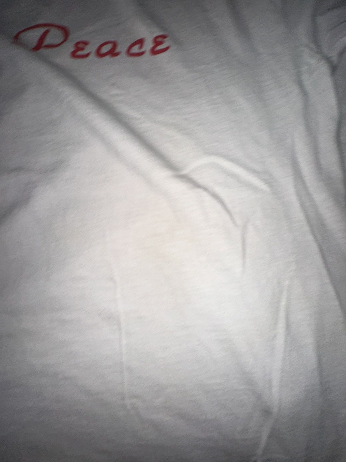 Supreme Supreme peace tee Size US L / EU 52-54 / 3 - 7 Thumbnail