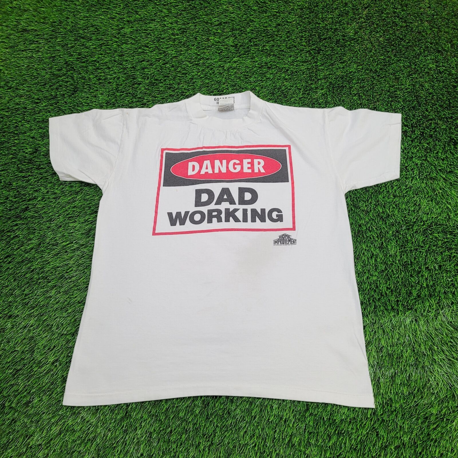 Vintage 90s Danger Dad Working Tee/ Home Improvement/ on sale Made In USA XL T54