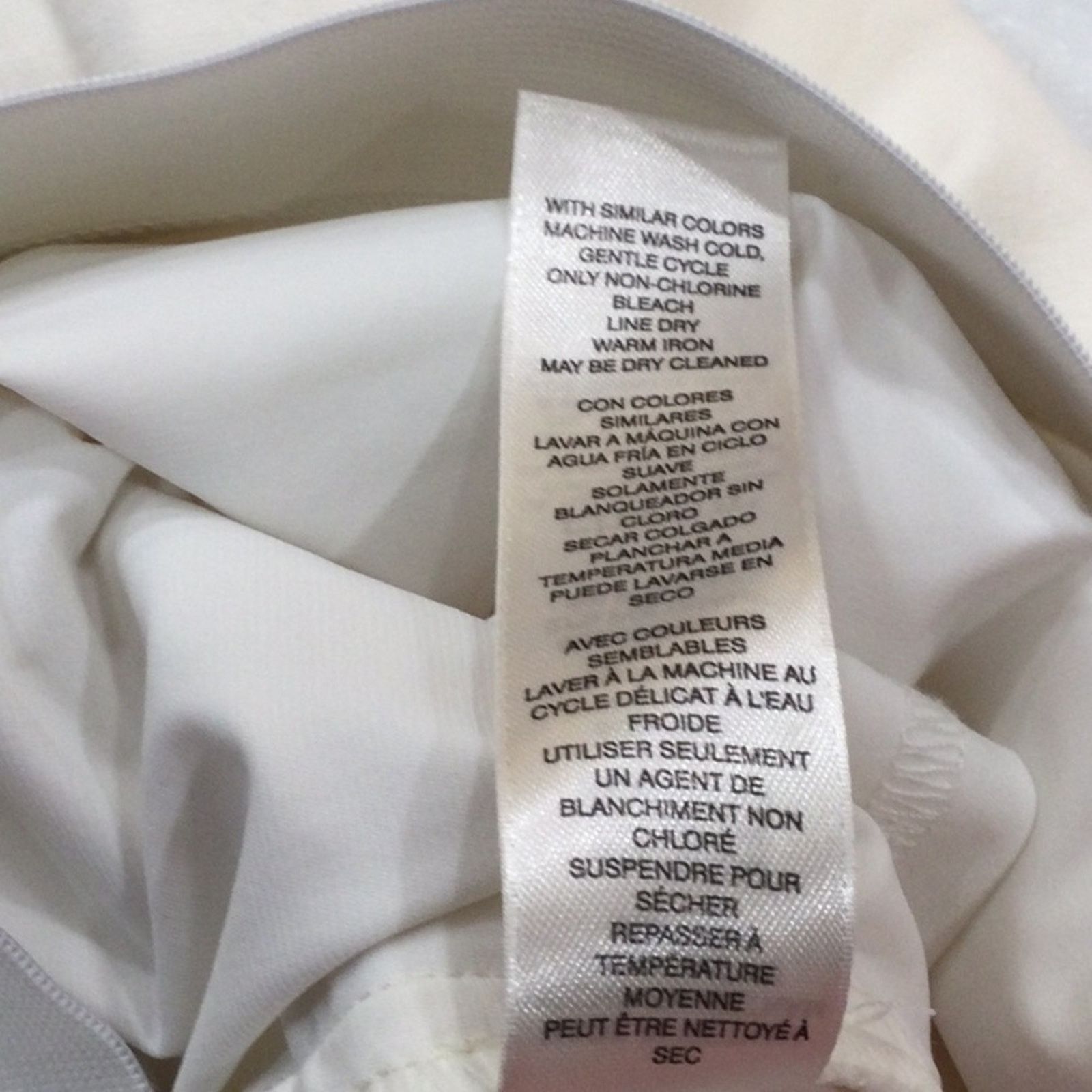 Chicos Fabulously Slimming by Chico's White Ankle Pant Sz 2.5/L/14 Size 36" / US 14 / IT 50 - 10 Thumbnail
