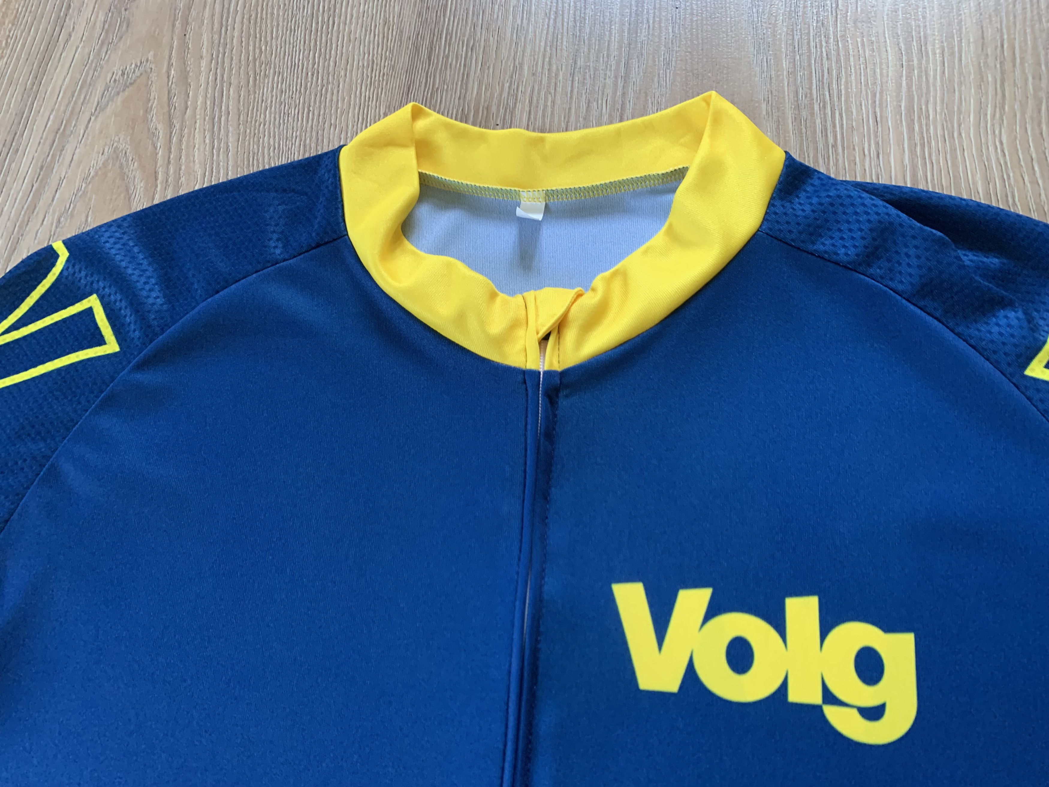 Bicycle Volg Men's Short Sleeve Full Zip Cycling Jersey Top Size US XXL / EU 58 / 5 - 5 Thumbnail