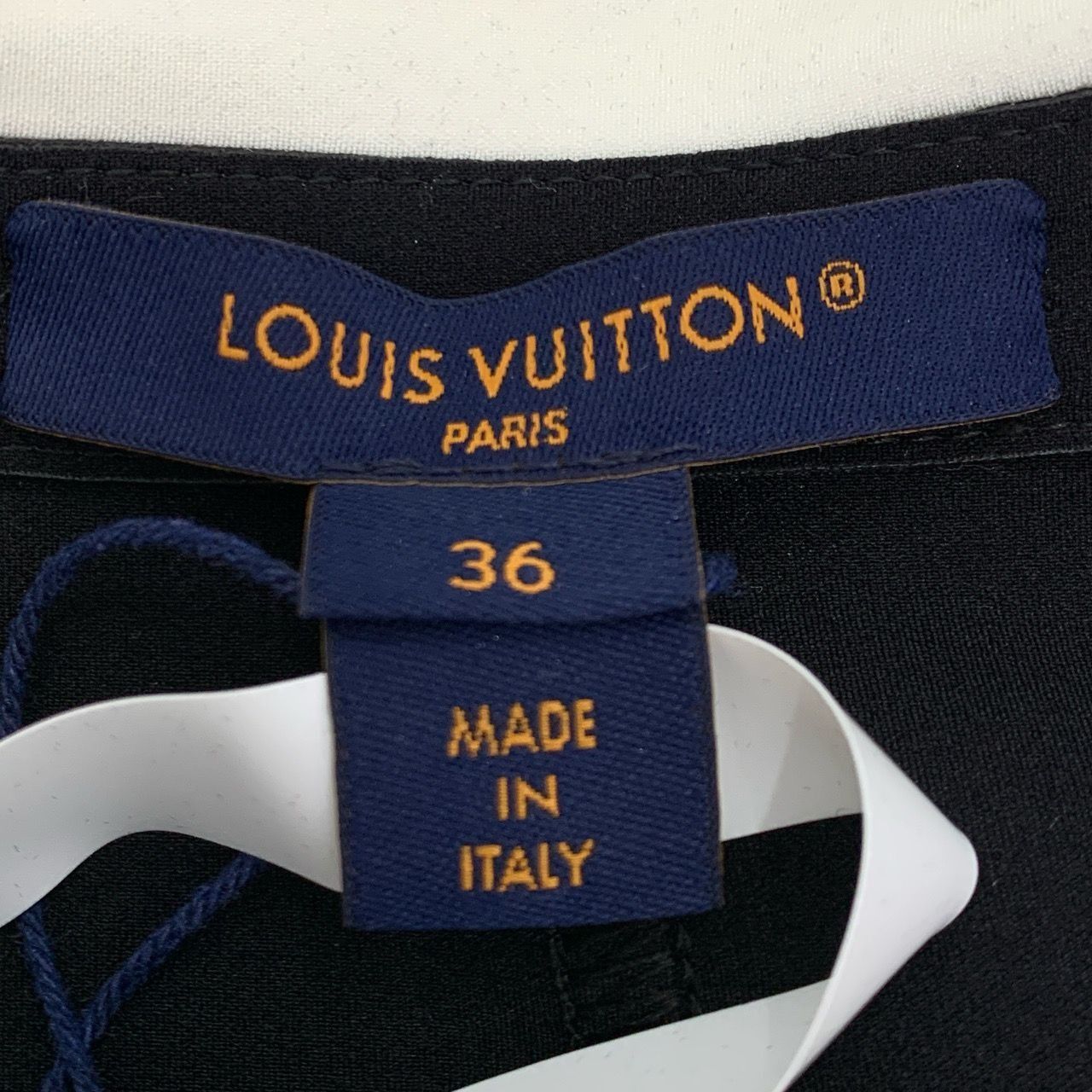 Louis Vuitton Louis Vuitton 24 Collection Logo Half-Zip Black Short-Sleeve Size XS / US 0-2 / IT 36-38 - 5 Thumbnail