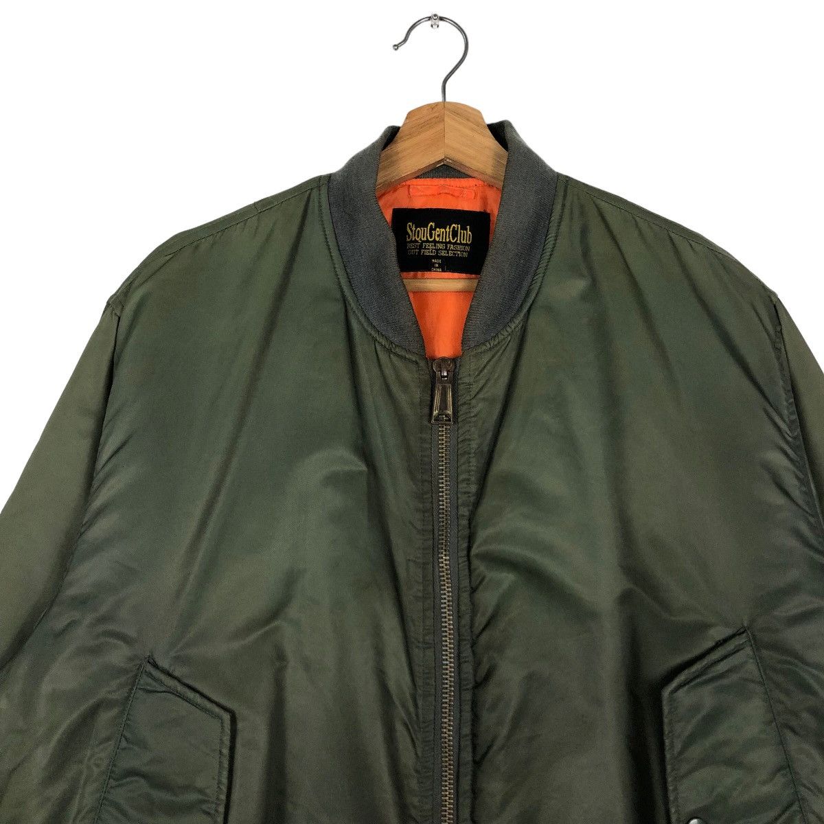 Japanese Brand 🔥90’s Riot Riot Reversible Bomber Jacket Stou Gent Club Size US M / EU 48-50 / 2 - 2 Thumbnail