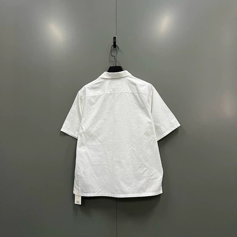 Prada Prada White dark pattern full-printed letter short-sleeved Size US L / EU 52-54 / 3 - 2 Thumbnail