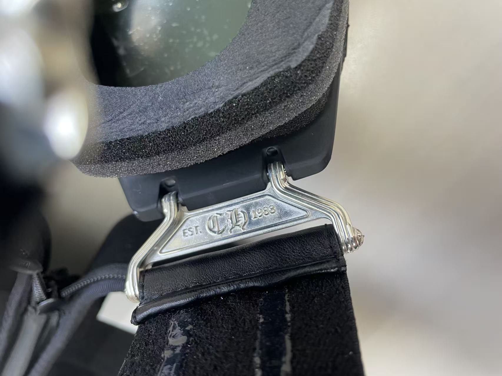 Chrome Hearts Chrome Hearts SILVER MORNING II Flame Patch Ski Goggles Size ONE SIZE - 12 Thumbnail
