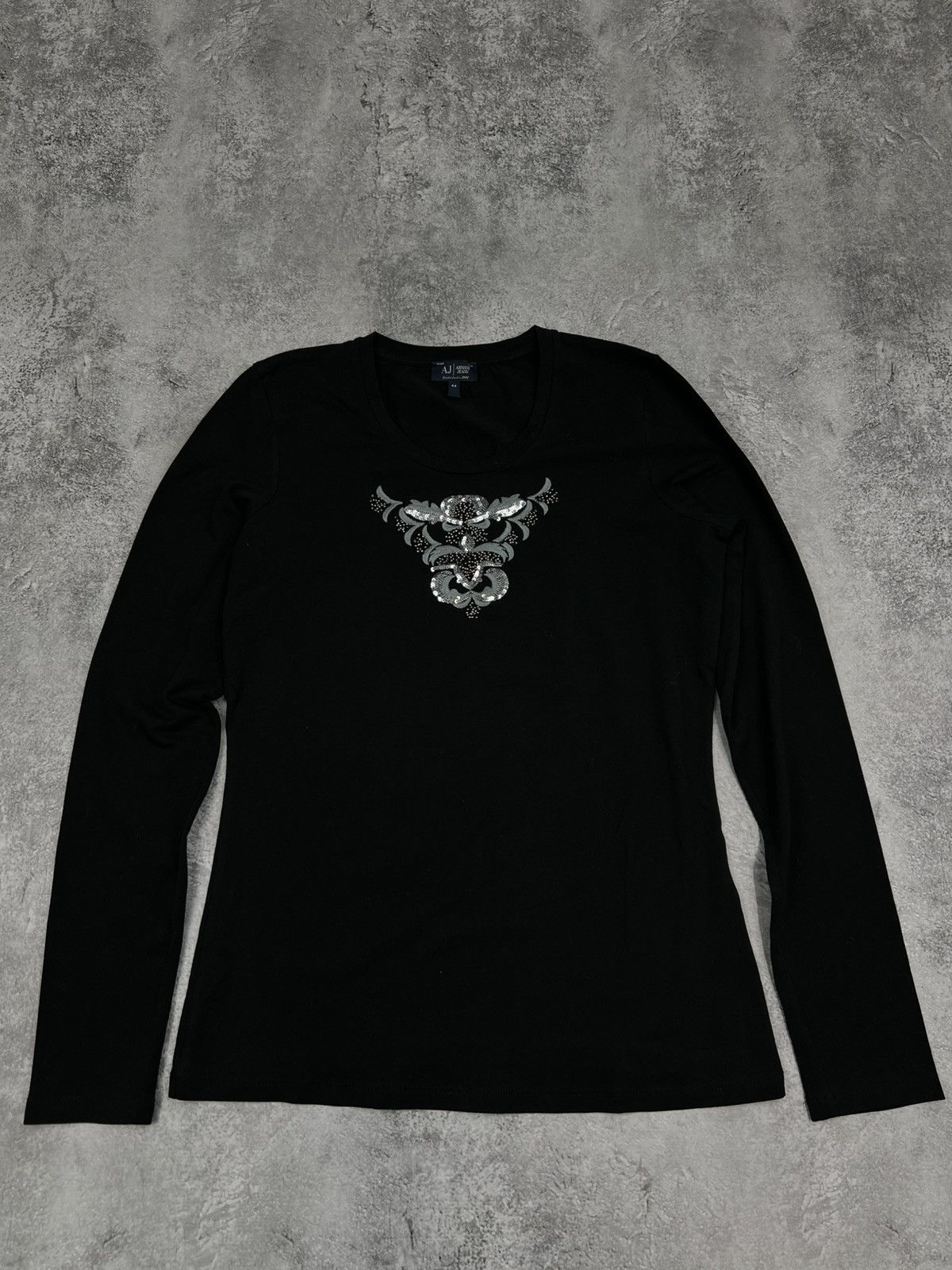 Armani Armani Jeans Black Longsleeve Womens Size S / US 4 / IT 40 - 1 Thumbnail