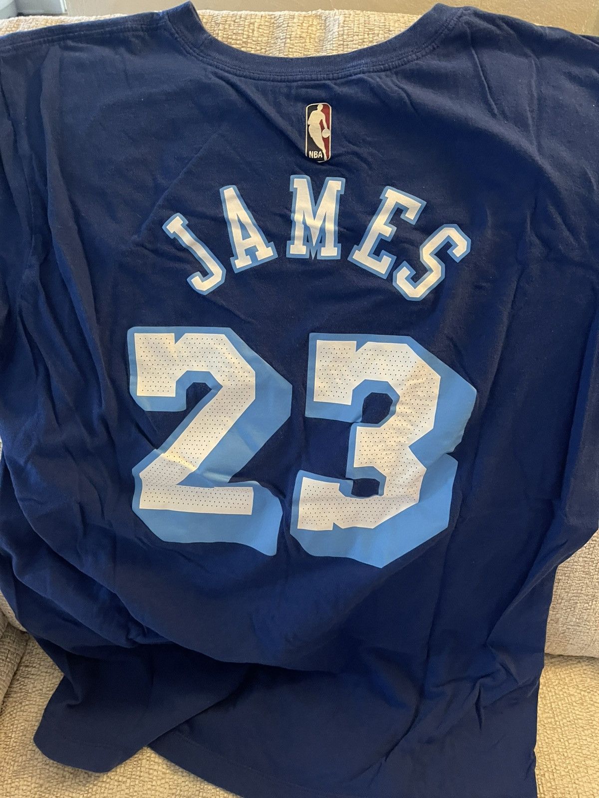 Nike Nike Lakers LeBron James Tee Size US L / EU 52-54 / 3 - 1 Thumbnail