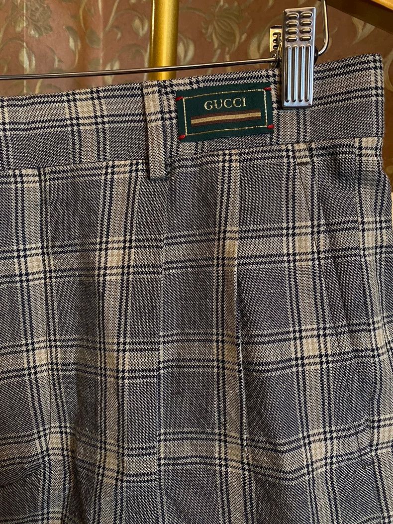 Gucci Gucci 1921 Series Green Label Trousers Casual Trousers Shor Size US 32 / EU 48 - 2 Thumbnail