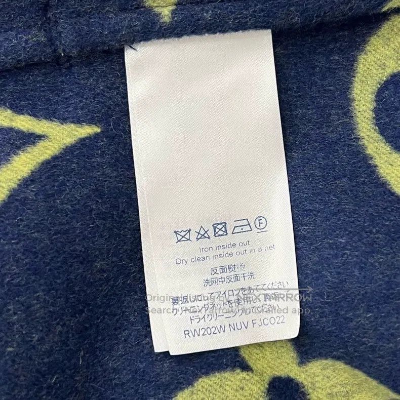 Louis Vuitton Louis Vuitton Blue presbyopic cashmere coat Size M / US 6-8 / IT 42-44 - 5 Thumbnail