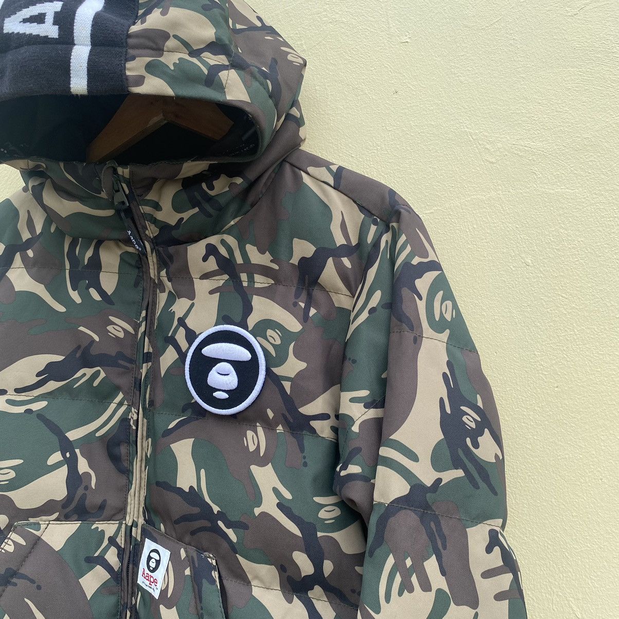 Aape × Bape Aape Quilted Zip Jacket Size US S / EU 44-46 / 1 - 3 Thumbnail