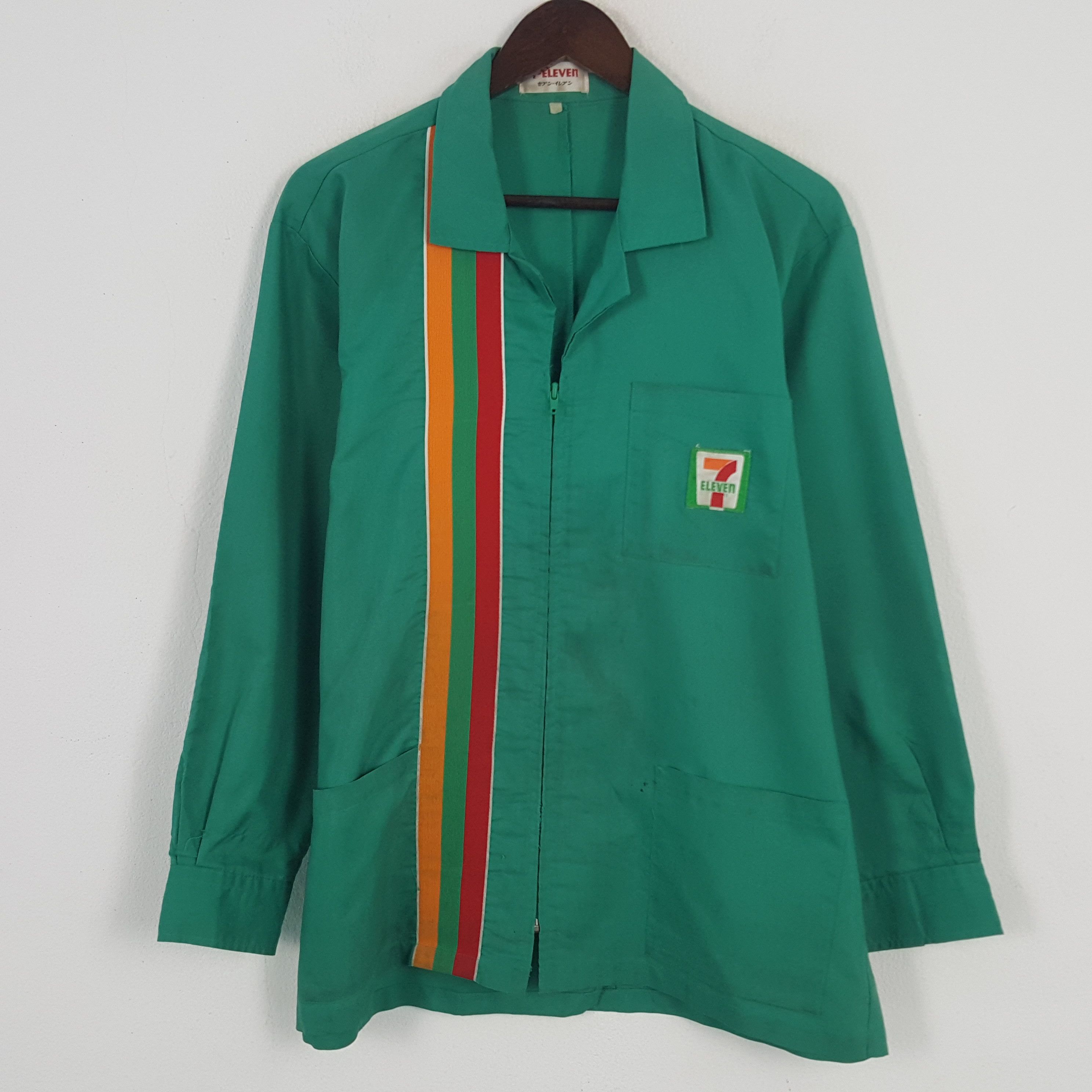 Japanese Brand × Vintage Vintage 7 Eleven Worker Uniform Japan Jacket Size US L / EU 52-54 / 3 - 1 Thumbnail