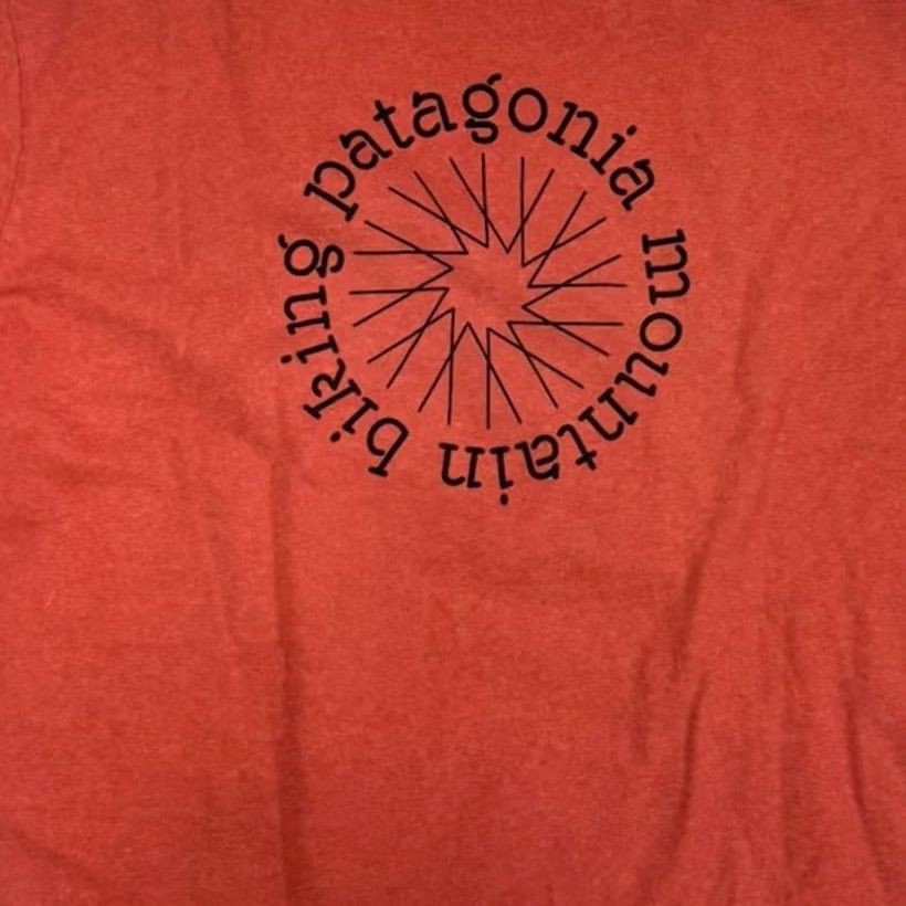 Patagonia Patagonia Men's Spoke Stencil Short Sleeve Tee Size L Red Size US 31 - 5 Thumbnail