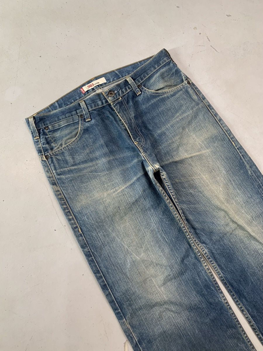 Levi's Vintage Levi’s buckle belt jeans denim Size US 38 / EU 54 - 4 Thumbnail