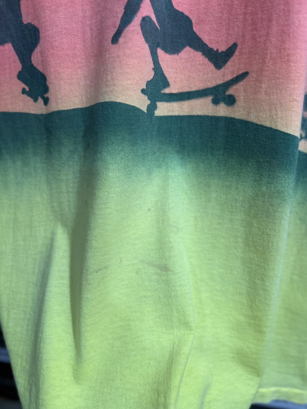 Anvil × Vintage Vintage 90s Skateboard Single Stitch By Anvil Tee Size US L / EU 52-54 / 3 - 7 Thumbnail