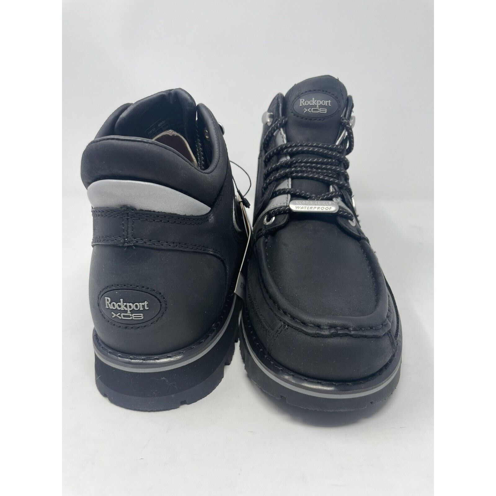 Rockport Mens ROCKPORT UMBWE II MWEKA Black Leather WATERPROOF BOOTS Size US 7 / EU 40 - 9 Thumbnail