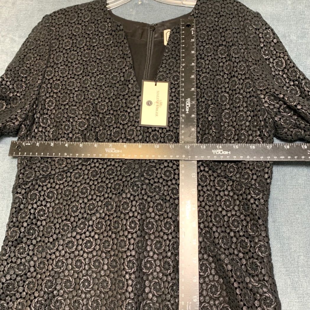 By Malene Birger By Malene Birger Elizabeth Deepta Maxi Dress Womens 40 Black Lace Floral Cotton Size S / US 4 / IT 40 - 5 Thumbnail