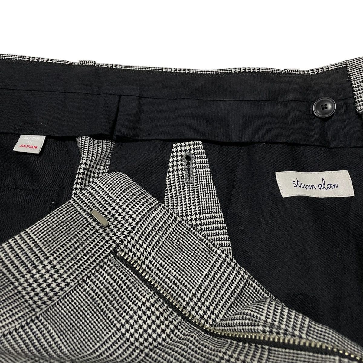 Glen Checked Trousers