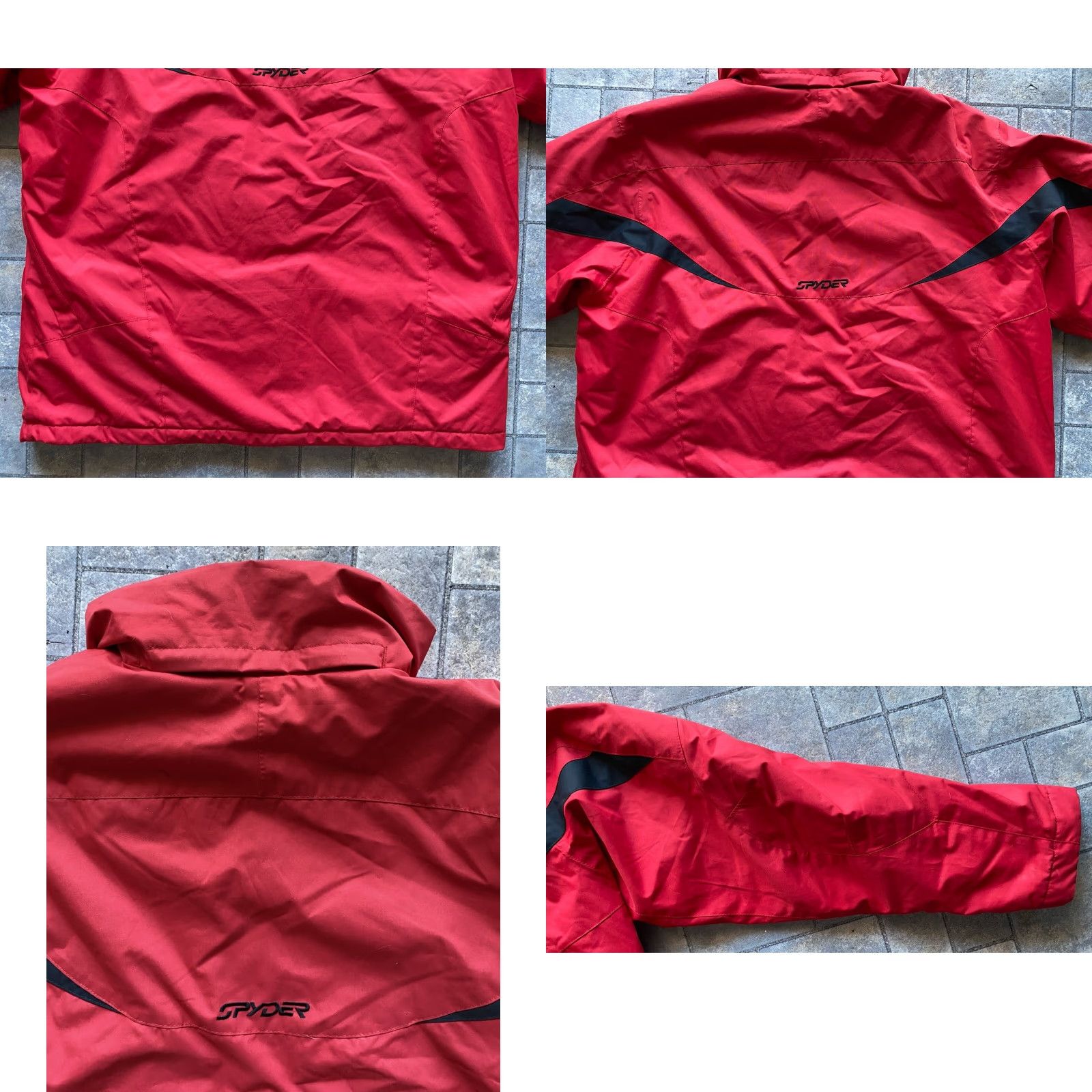 Spyder Spyder Jacket Coat Men XL Red Polyester Thinsulate Jacket Coat for Men Size US XL / EU 56 / 4 - 11 Thumbnail