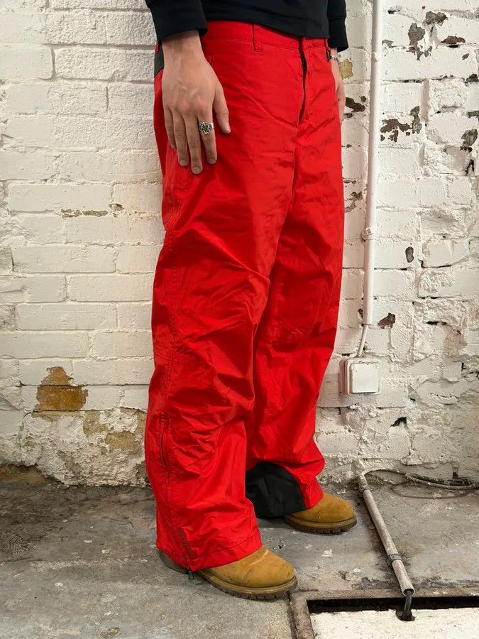 Prada Prada Linea Rossa Gore-Tex Red Ski Pants Size US 34 / EU 50 - 2 Thumbnail