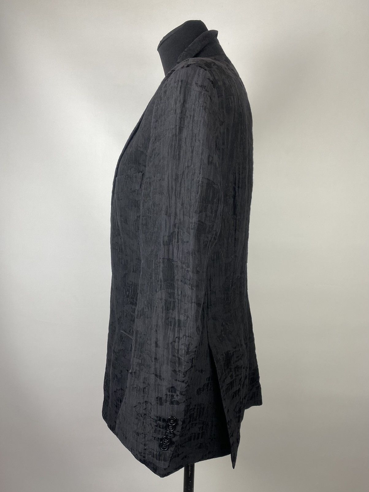 Versace Versace Collection Black Jacquard Sport Coat jacket blazer Size US L / EU 52-54 / 3 - 9 Thumbnail