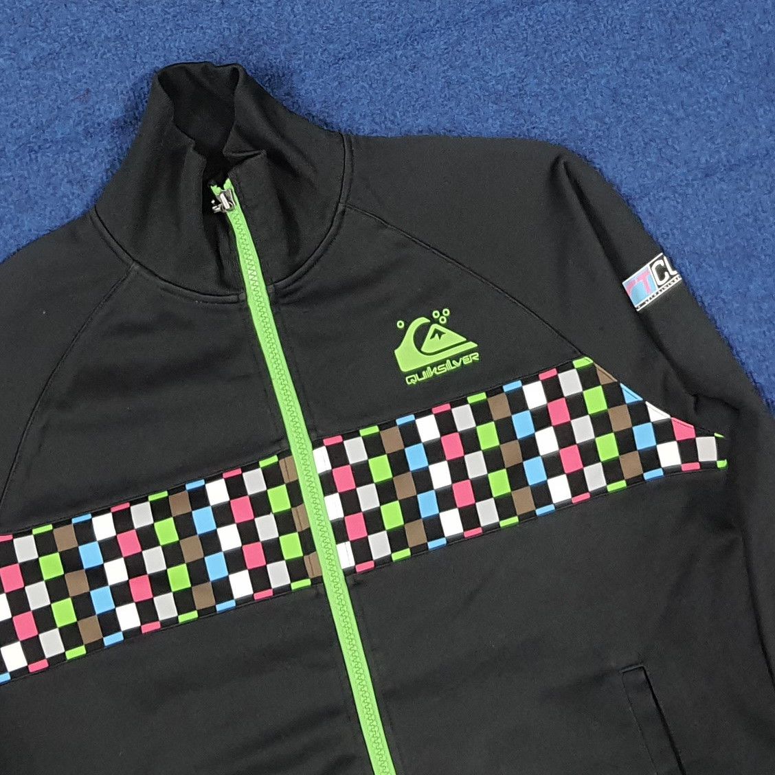 Quiksilver Vintage Quiksilver Track Jacket Zip Retro Surf C288N20 Size US S / EU 44-46 / 1 - 2 Thumbnail