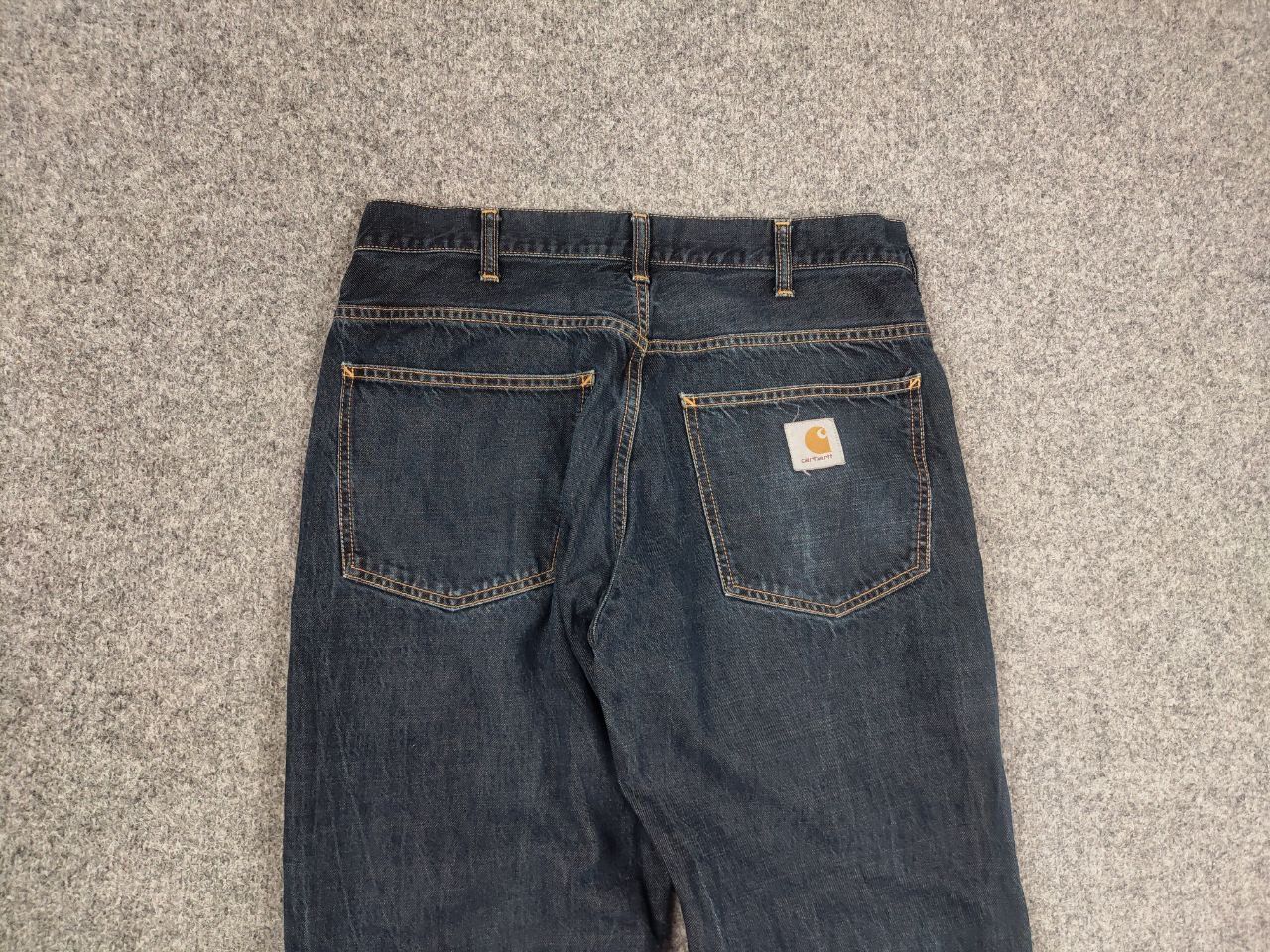 Carhartt Vintage Carhartt Staff Dark blue Denim Pants USA Style Jeans Size US 32 / EU 48 - 10 Thumbnail
