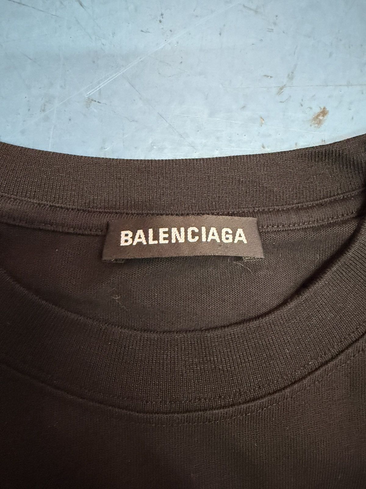 Balenciaga BALENCIAGA TOP MODEL TEE Size US L / EU 52-54 / 3 - 3 Thumbnail