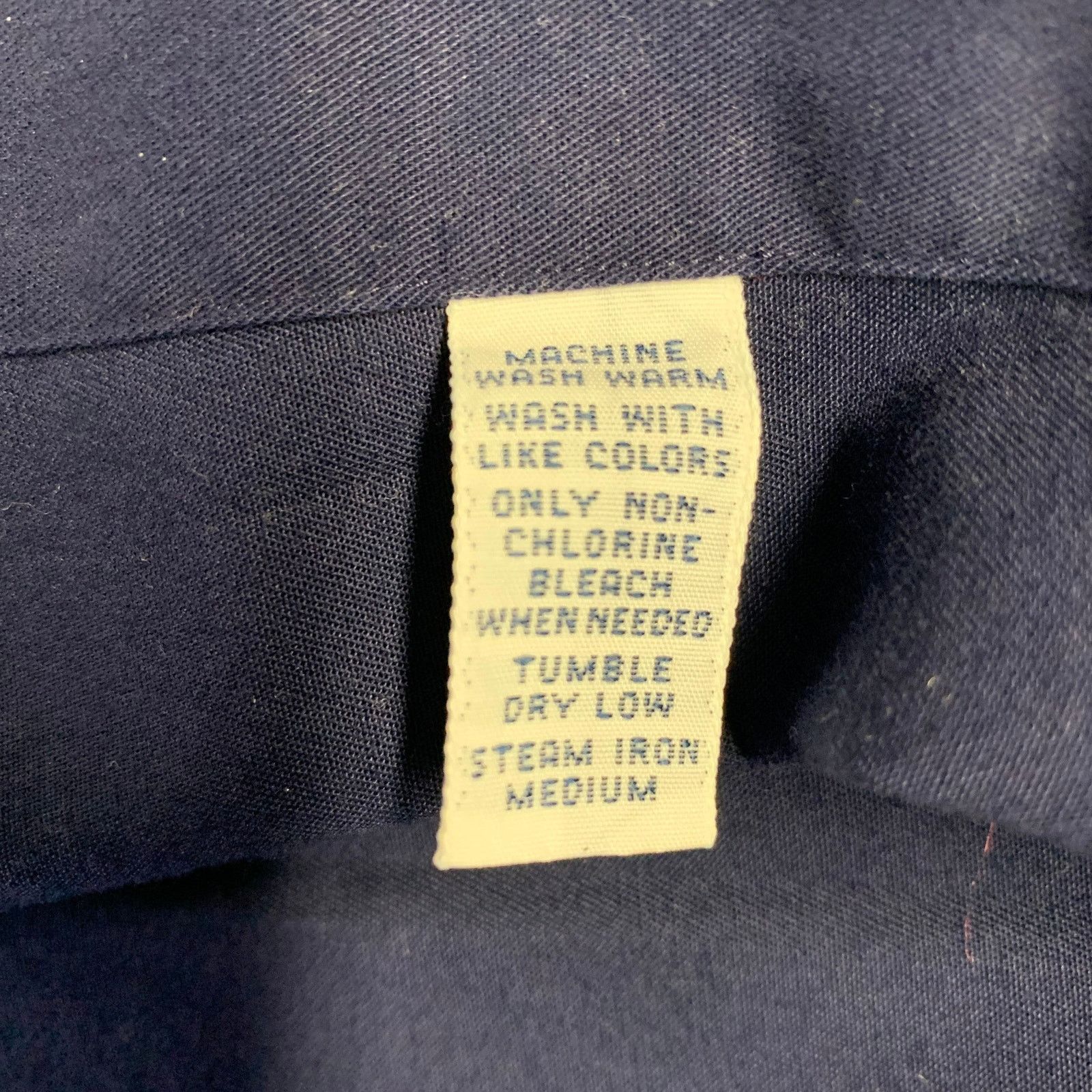 Ralph Lauren Size XL Blake Navy Cotton Button Down Long Sleeve Shirt Size US XL / EU 56 / 4 - 5 Thumbnail