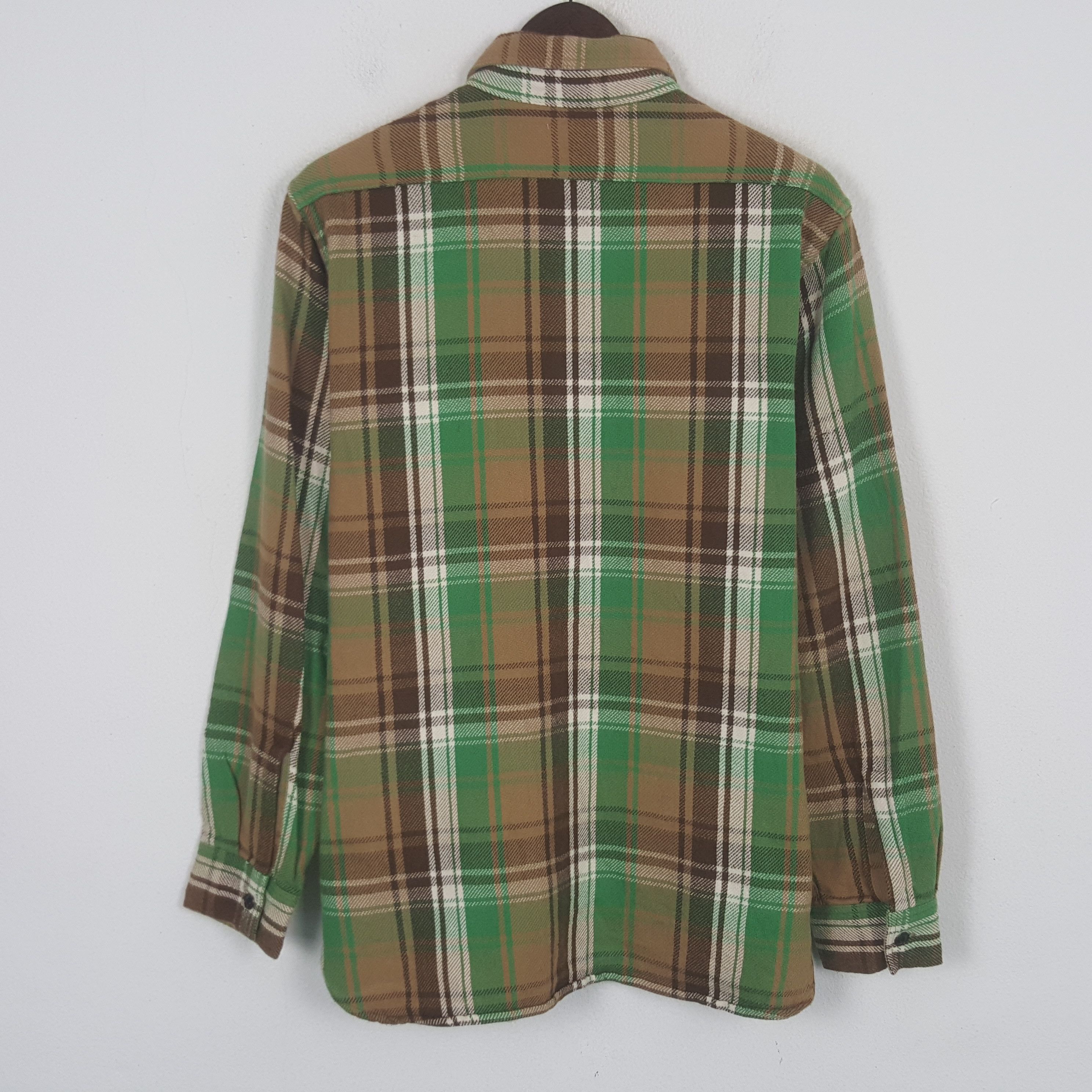 Sugar Cane Vintage Sugar Cane Flannel Button Up Shirt Size US M / EU 48-50 / 2 - 3 Thumbnail
