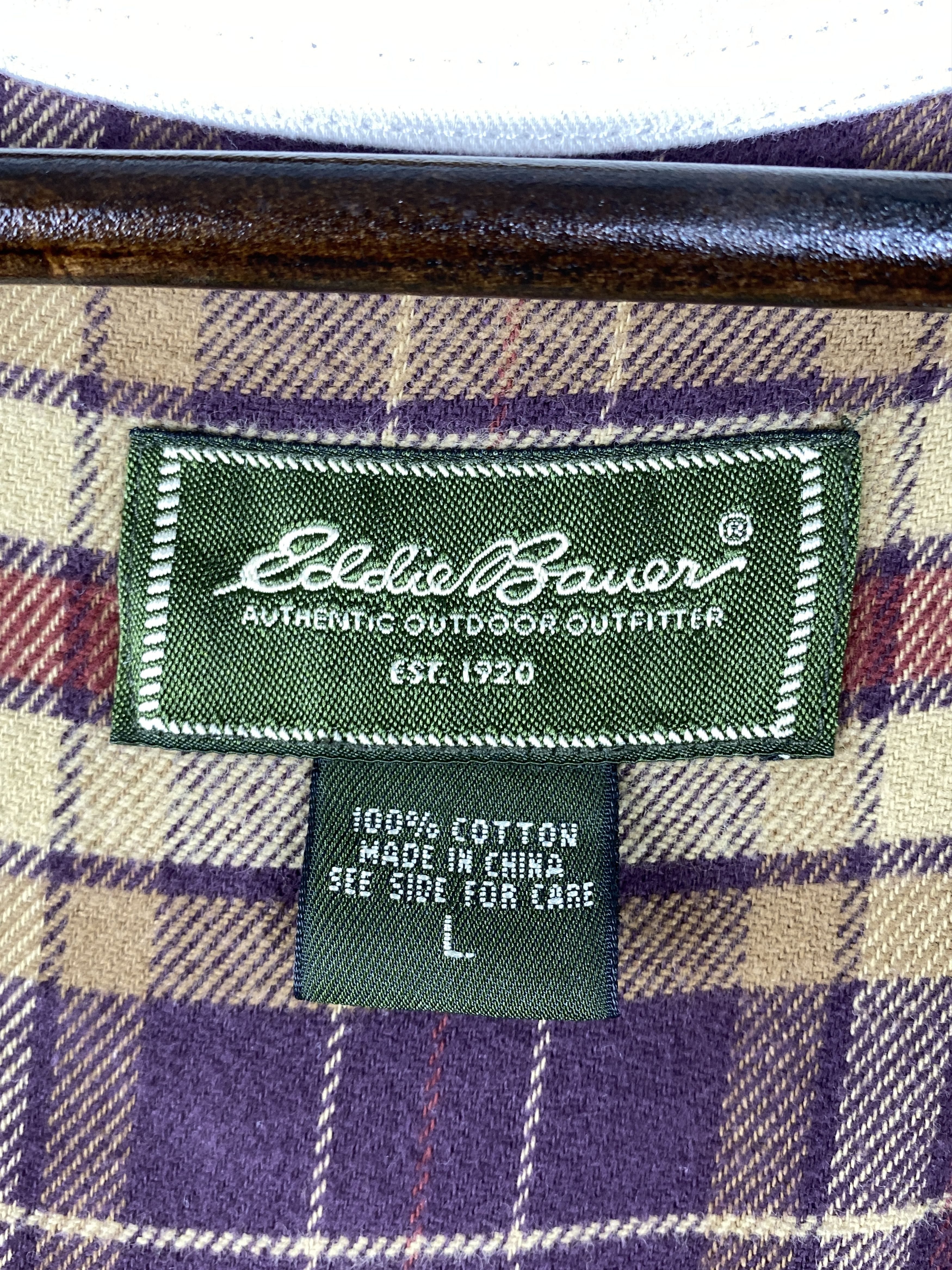 Eddie Bauer × Vintage Vintage Eddie Bauer Flannel Lining Jacket Size US M / EU 48-50 / 2 - 10 Thumbnail