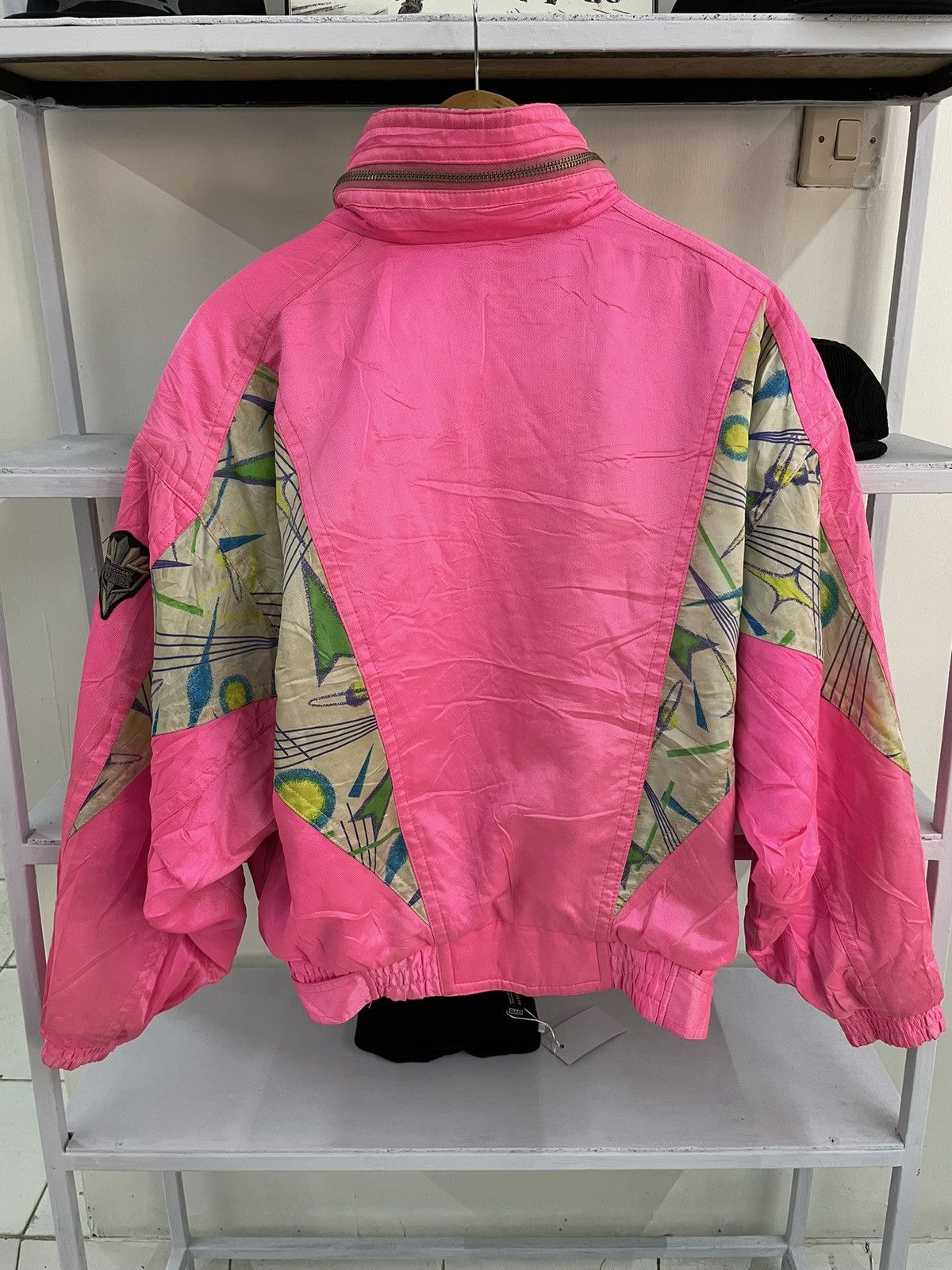 Japanese Brand VINTAGE RETRO BCBG MULTI ZIPPER JACKET Size US XL / EU 56 / 4 - 6 Thumbnail