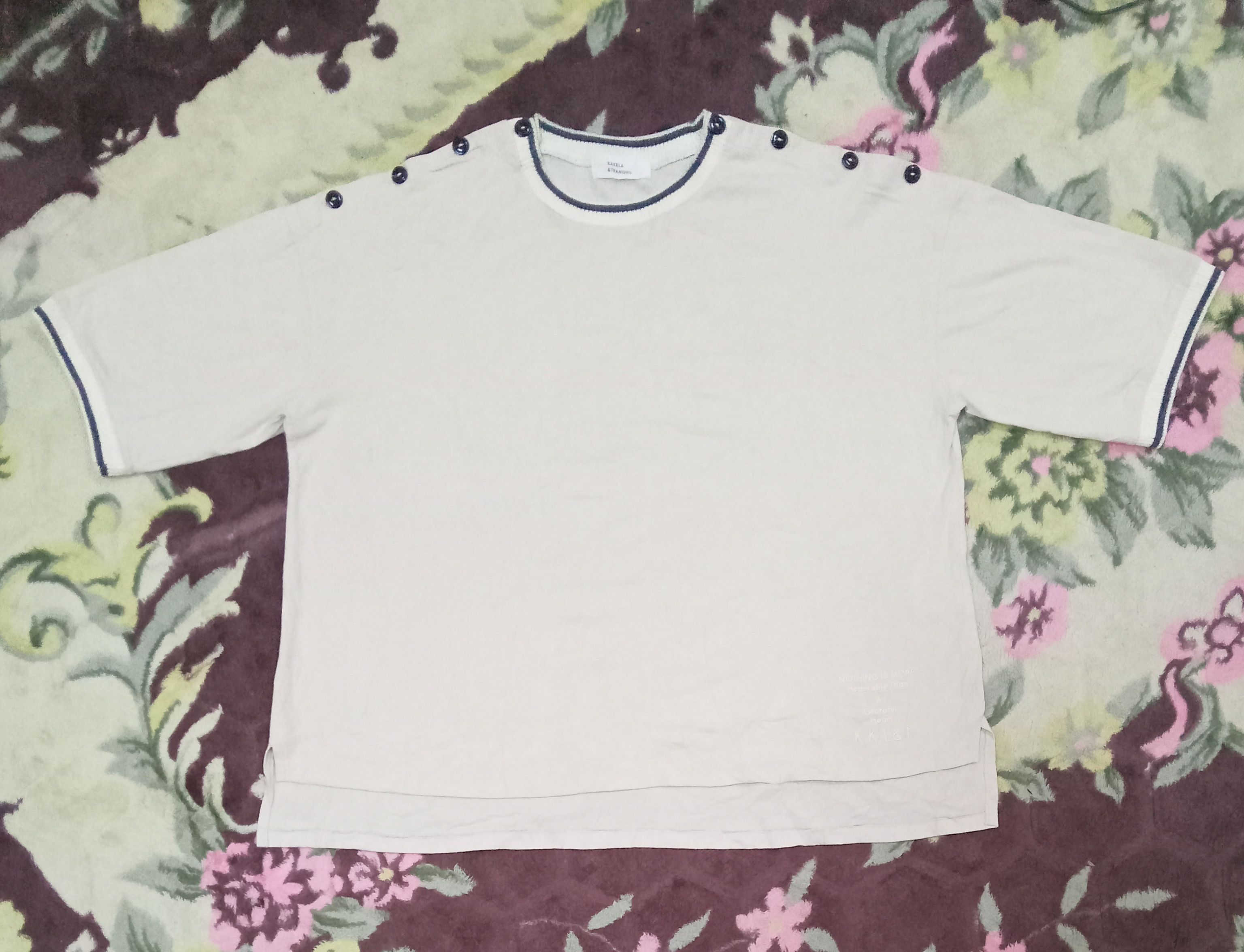 Designer Kakela & Tranquil Baggy Oversized T Shirt Free Size Size US XL / EU 56 / 4 - 1 Thumbnail