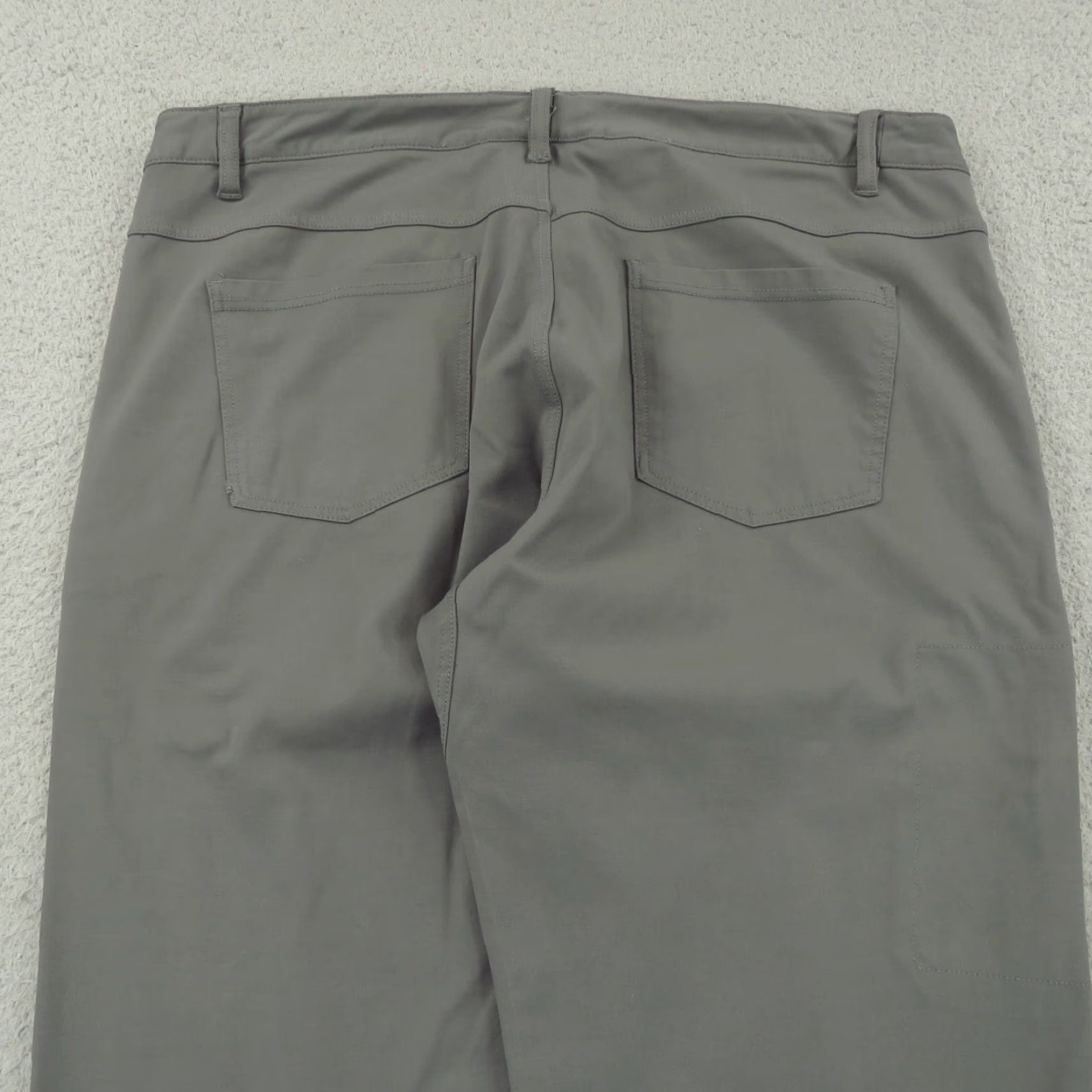 Vintage BYLT Everyday Pant 2.0 Slim Fit Gray Stretch Office Mens 40x32 3XL Size US 40 / EU 56 - 3 Thumbnail