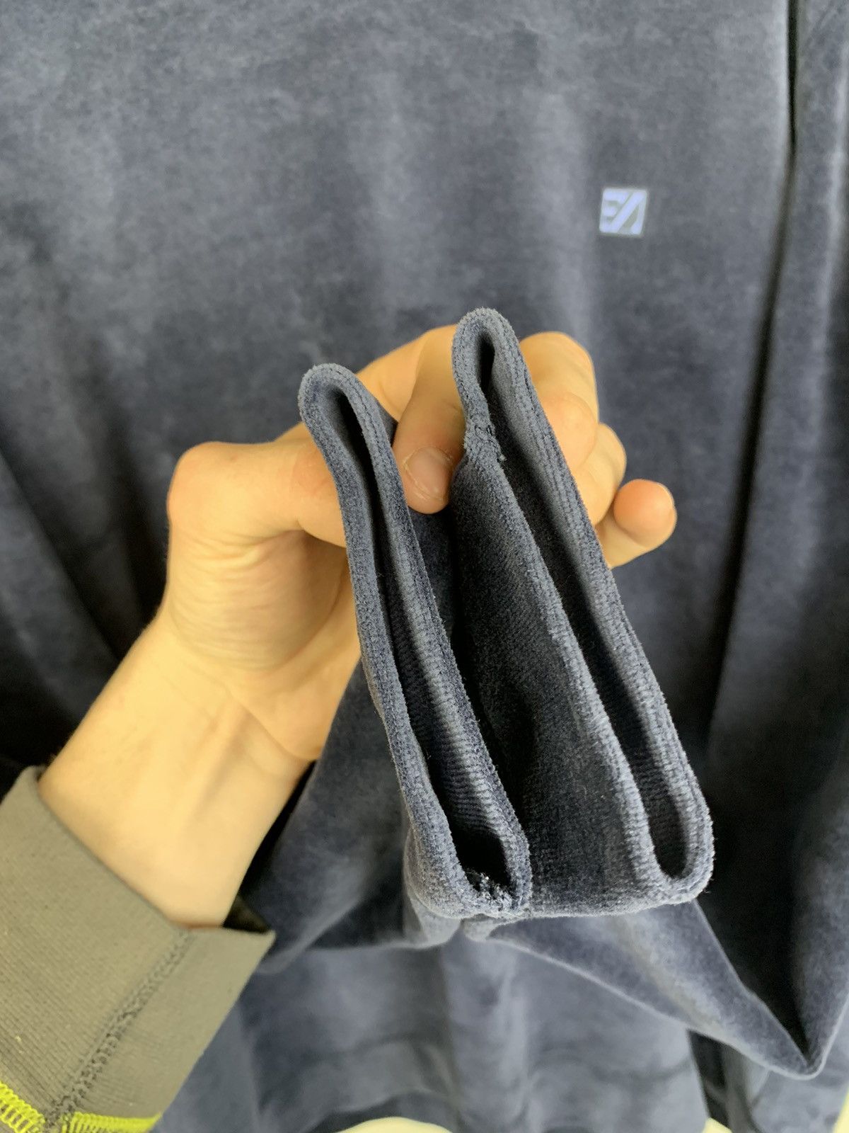 Ermenegildo Zegna Ermenegildo Zegna Velour Sweatshirt Size US S / EU 44-46 / 1 - 14 Thumbnail