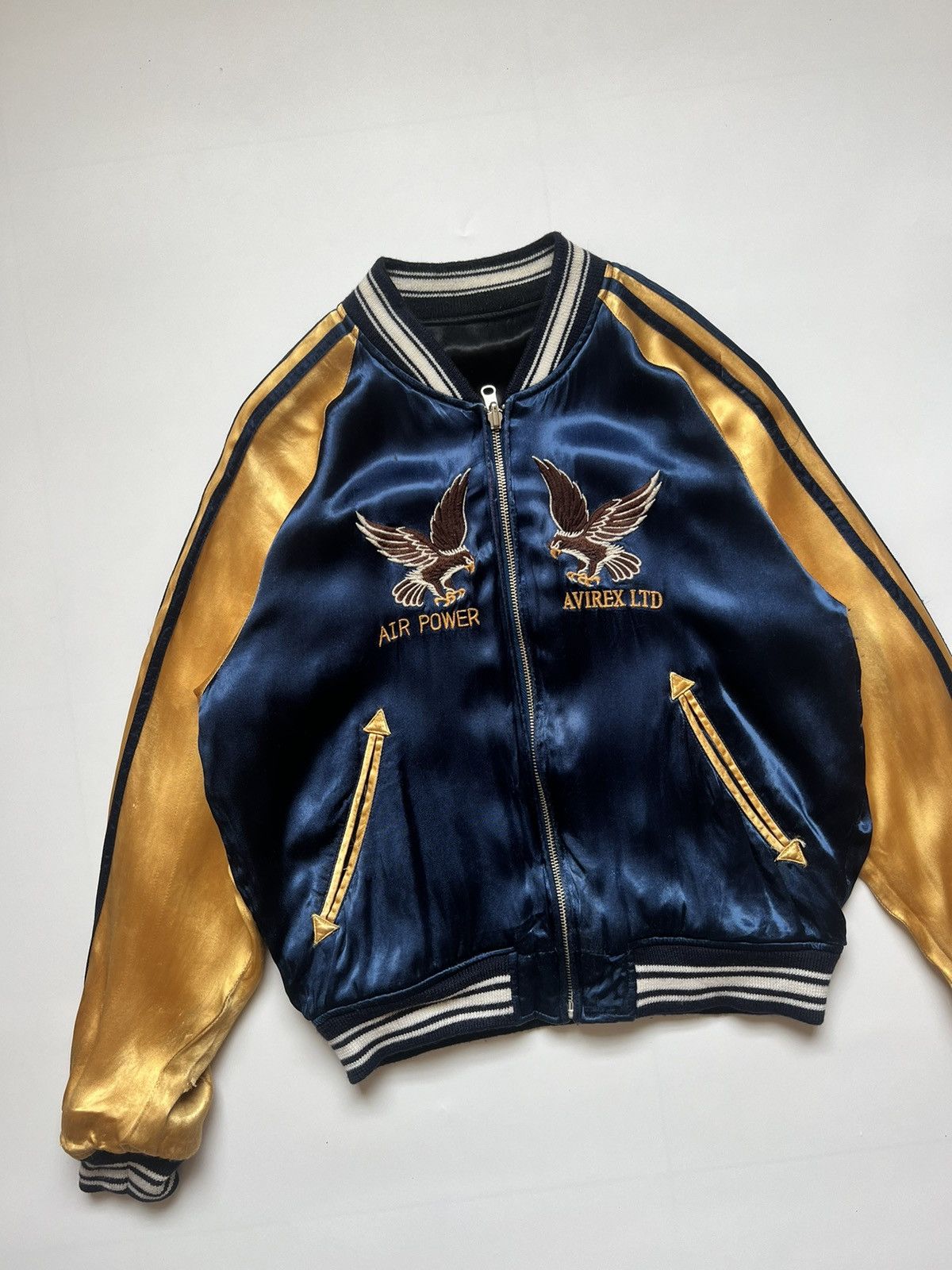 Avirex Rare Avirex Reversible Sukajan Jacket Size US S / EU 44-46 / 1 - 6 Thumbnail