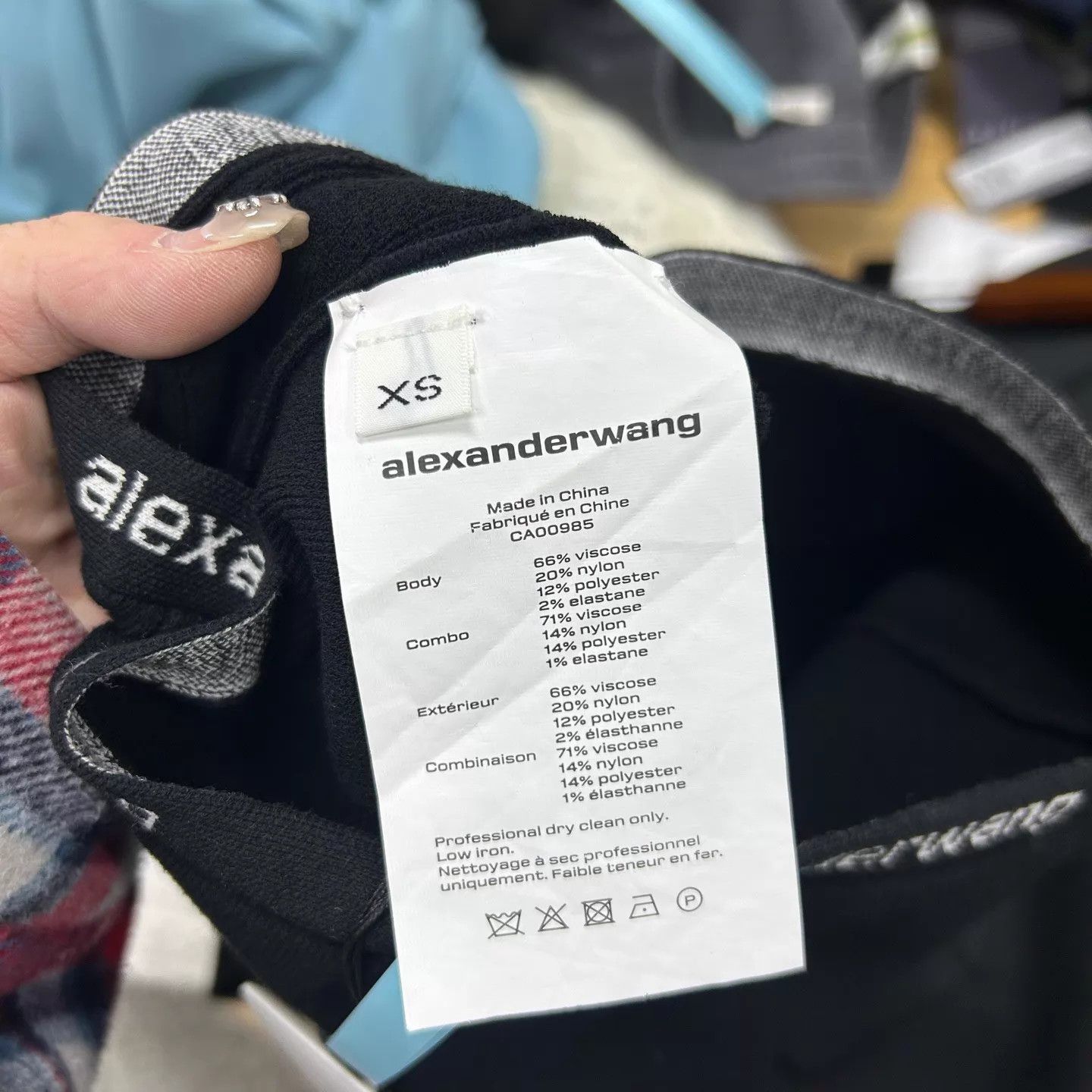 Alexander Wang Alexander Wang BNWT women's Black Knit Mini Skirt XS Size 25" / US 0 / IT 36 - 4 Thumbnail