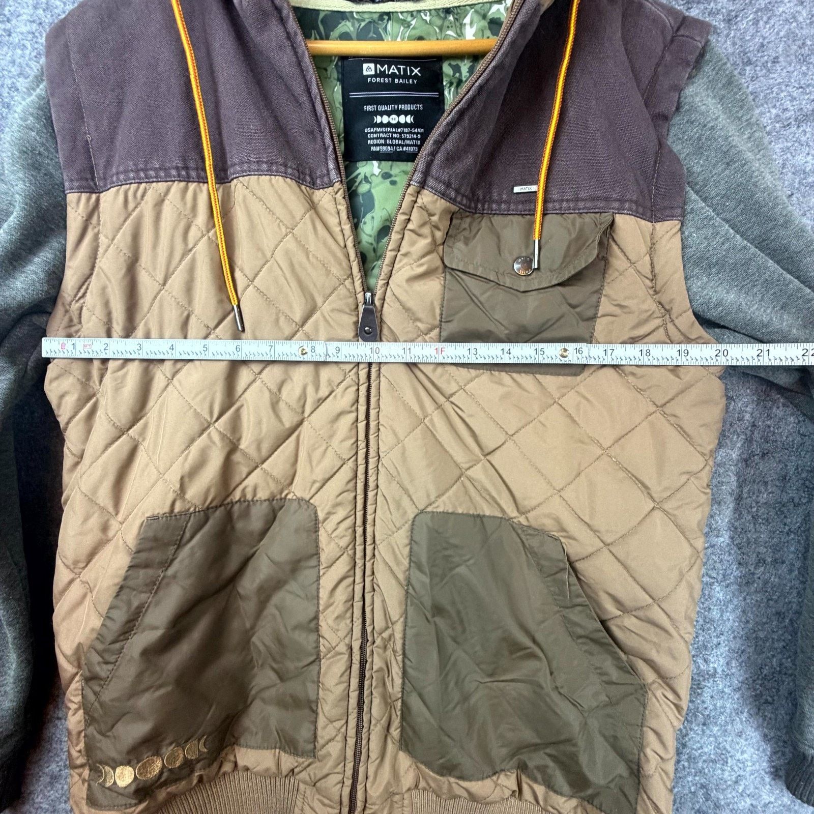 Matix Forest Bailey Matix The Masons Quilted Jacket Medium Caramel Size US M / EU 48-50 / 2 - 5 Thumbnail