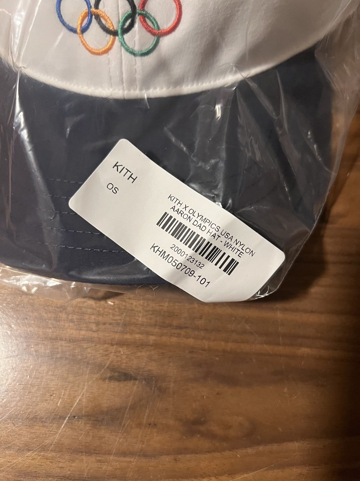 Kith Kith for Team USA Nylon Aaron Cap White Adjustable Size ONE SIZE - 7 Thumbnail