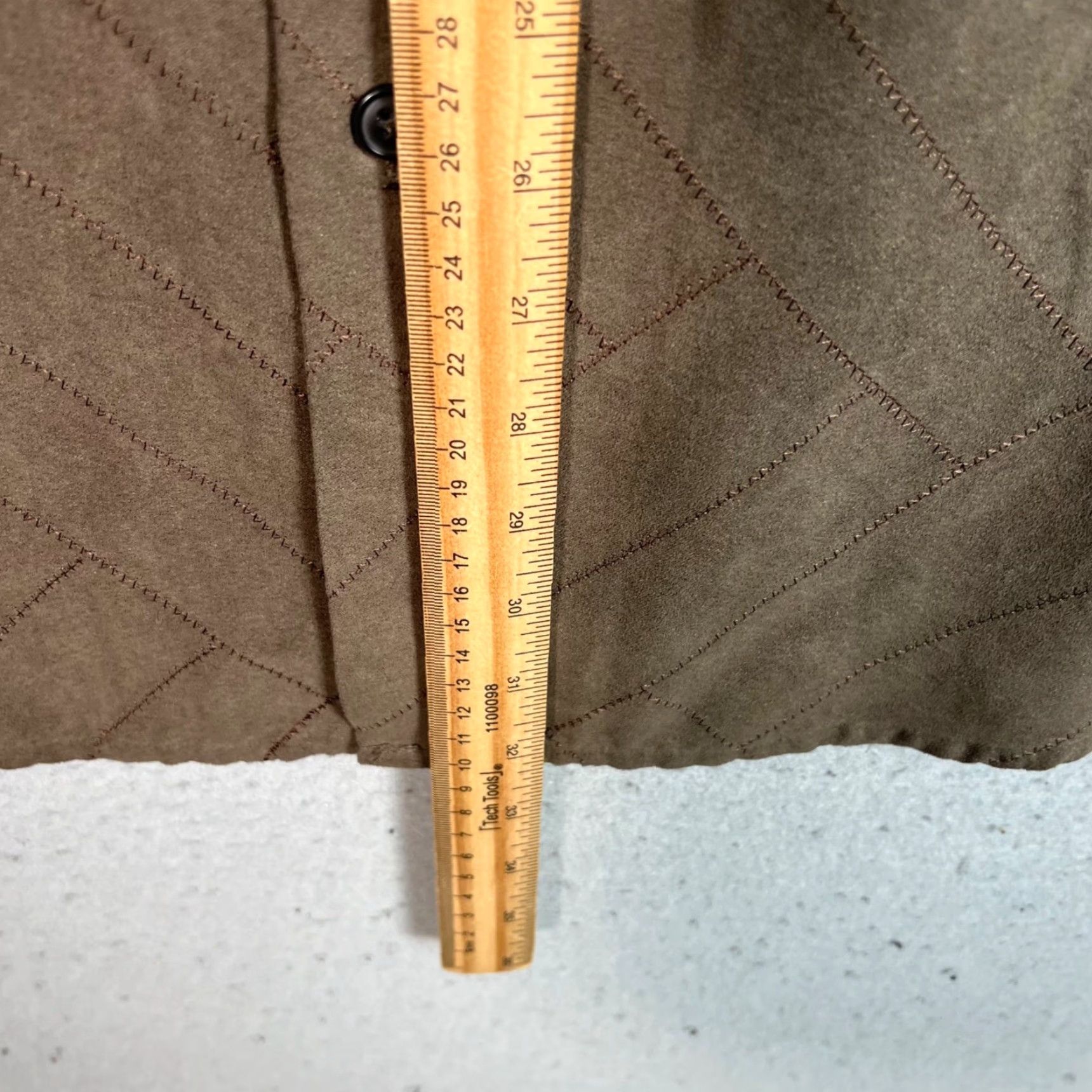 Vintage Crazy Horse Nike Shirt Mens Medium Brown Quilted Long Sleeve Button-Up Shirt Size US M / EU 48-50 / 2 - 6 Thumbnail