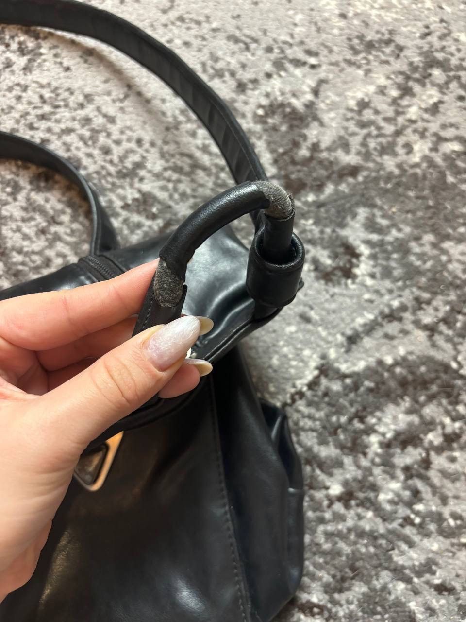 Guess × Leather × Vintage Vintage Y2K Guess Leather Opium Owens Style Slim Bag Size ONE SIZE - 5 Thumbnail