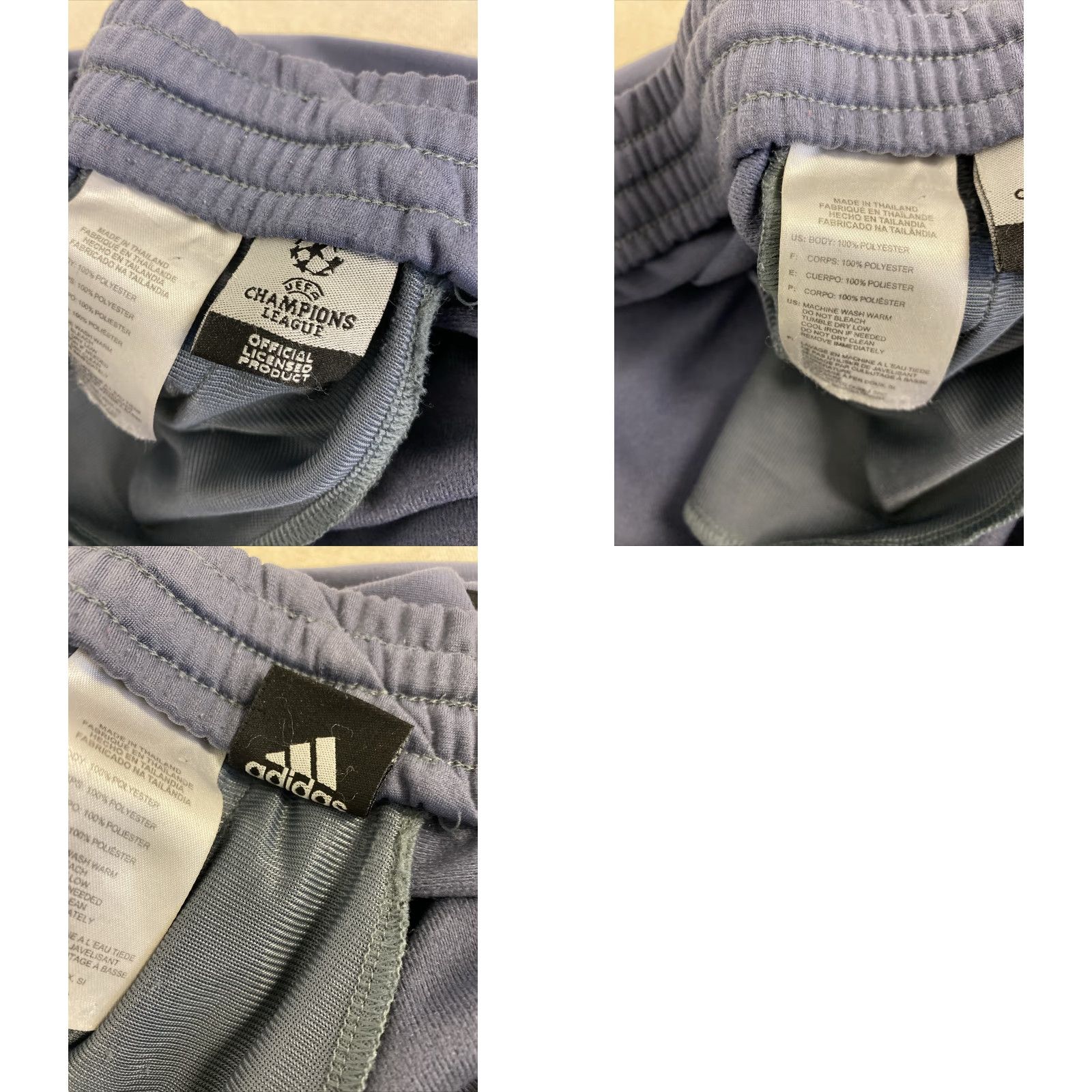 Adidas VINTAGE Adidas Sweatpants Mens Large Gray Joggers Running / 116-14 Adult Large Gray Adidas Sweatpants Men’s Classic Fit Size US 33 - 8 Thumbnail