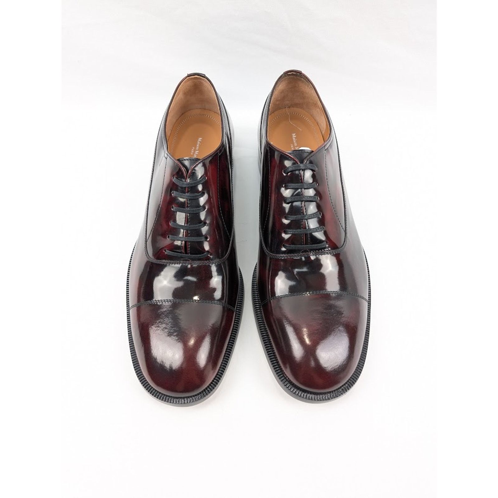 Maison Margiela o1rshd1 Q:2 / Lace-Up Derby Shoes in Bordeaux Size US 13 / EU 46 - 13 Thumbnail