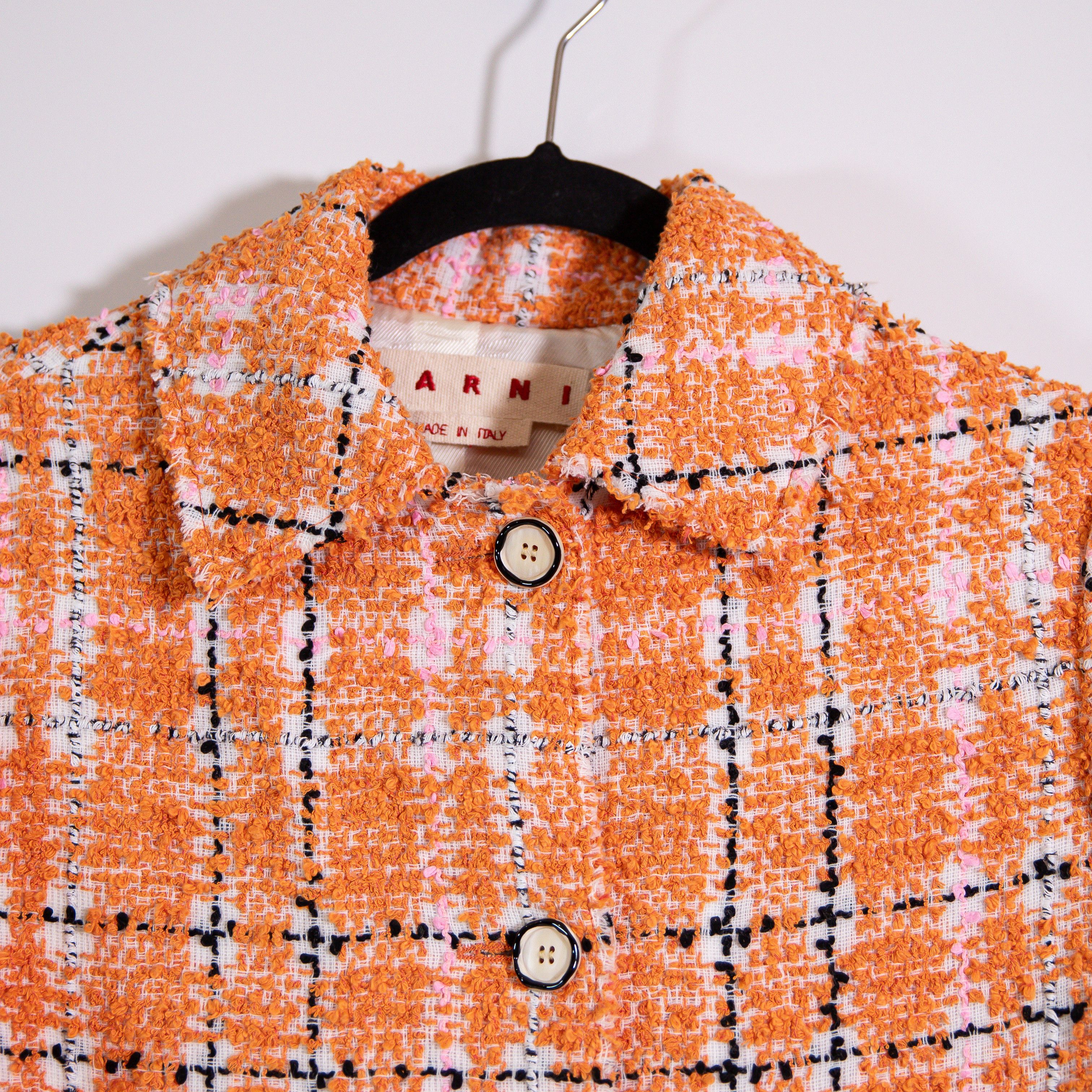 Marni NEW Marni Made In Italy Checked Cotton Size XS / US 0-2 / IT 36-38 - 2 Thumbnail