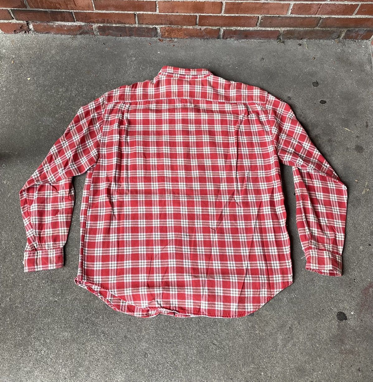 Disney Vintage 90s Disney Store Plaid Mickey Mouse Button Shirt Size US XL / EU 56 / 4 - 4 Thumbnail